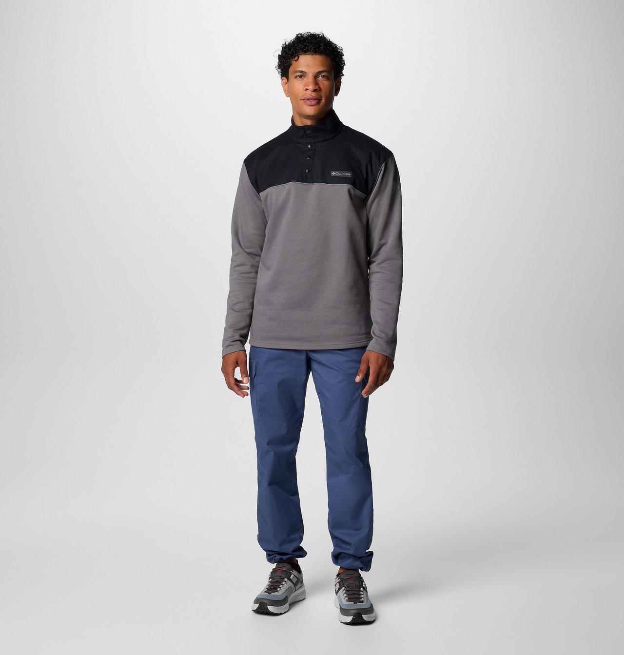 Men's Pitchstone™ Overlay Half Snap Pullover | 023 | L 3