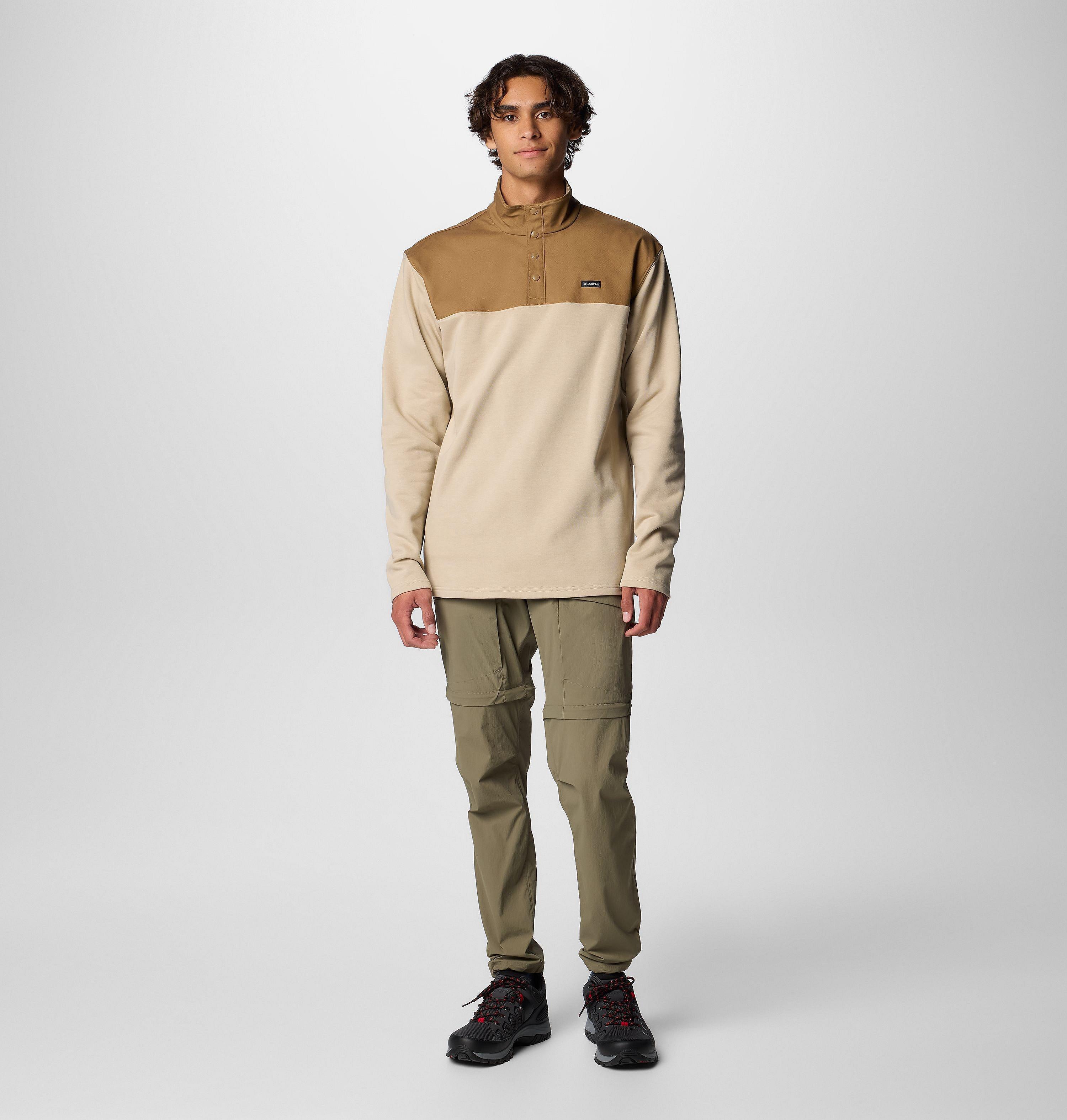Men's Pitchstone Overlay Half Snap Pullover 3
