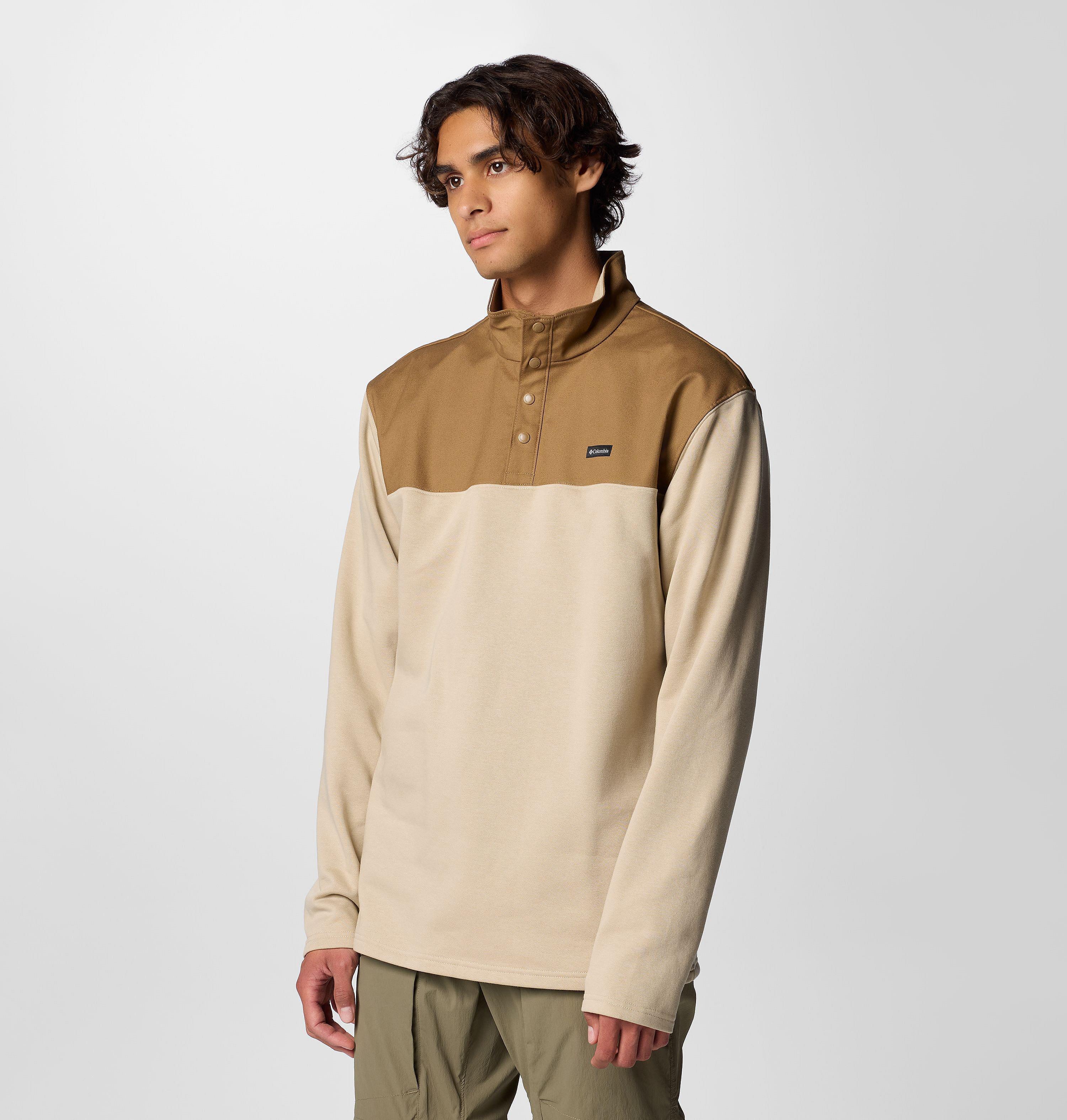 Men's Pitchstone Overlay Half Snap Pullover 4