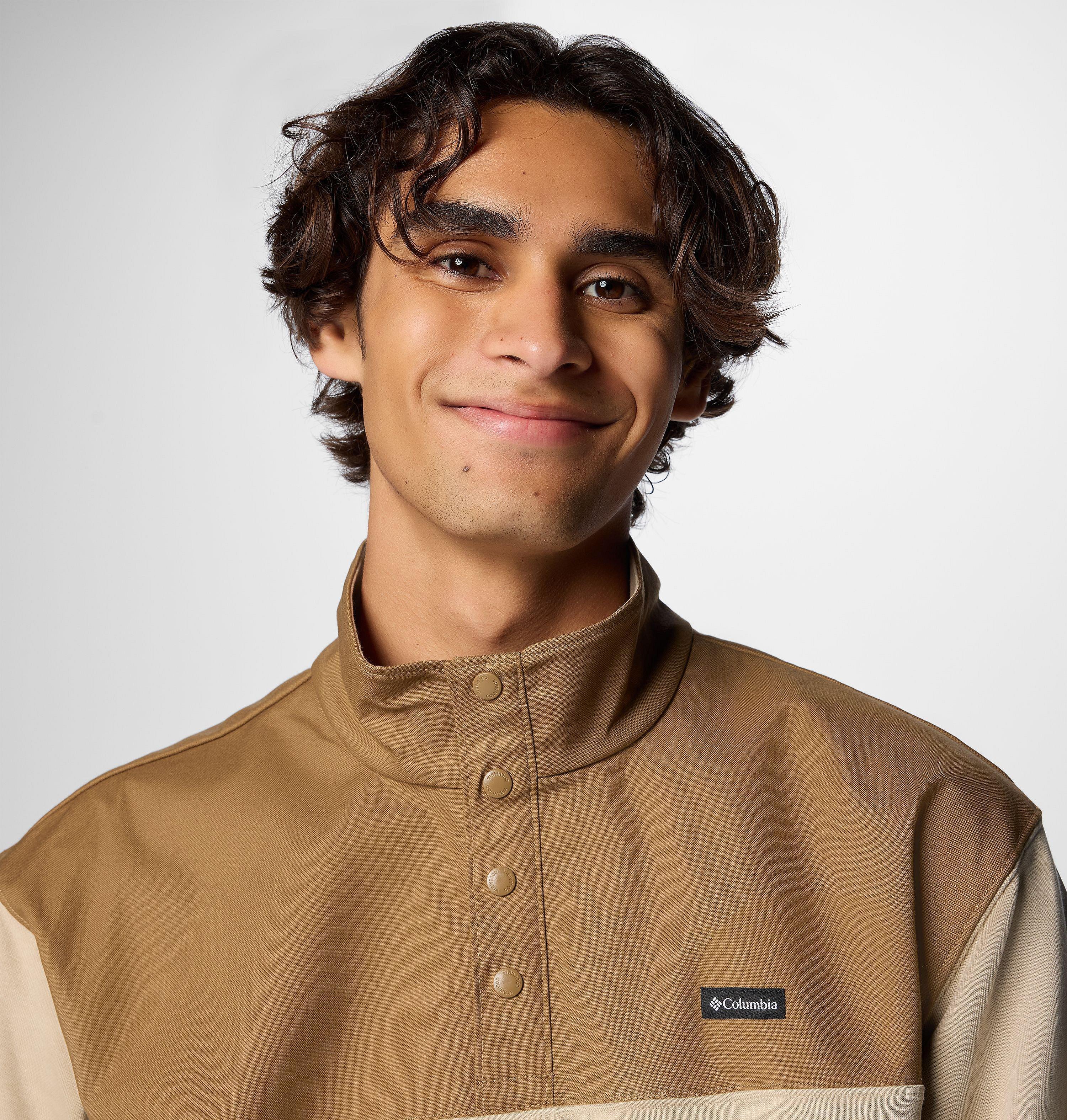 Men's Pitchstone Overlay Half Snap Pullover 5