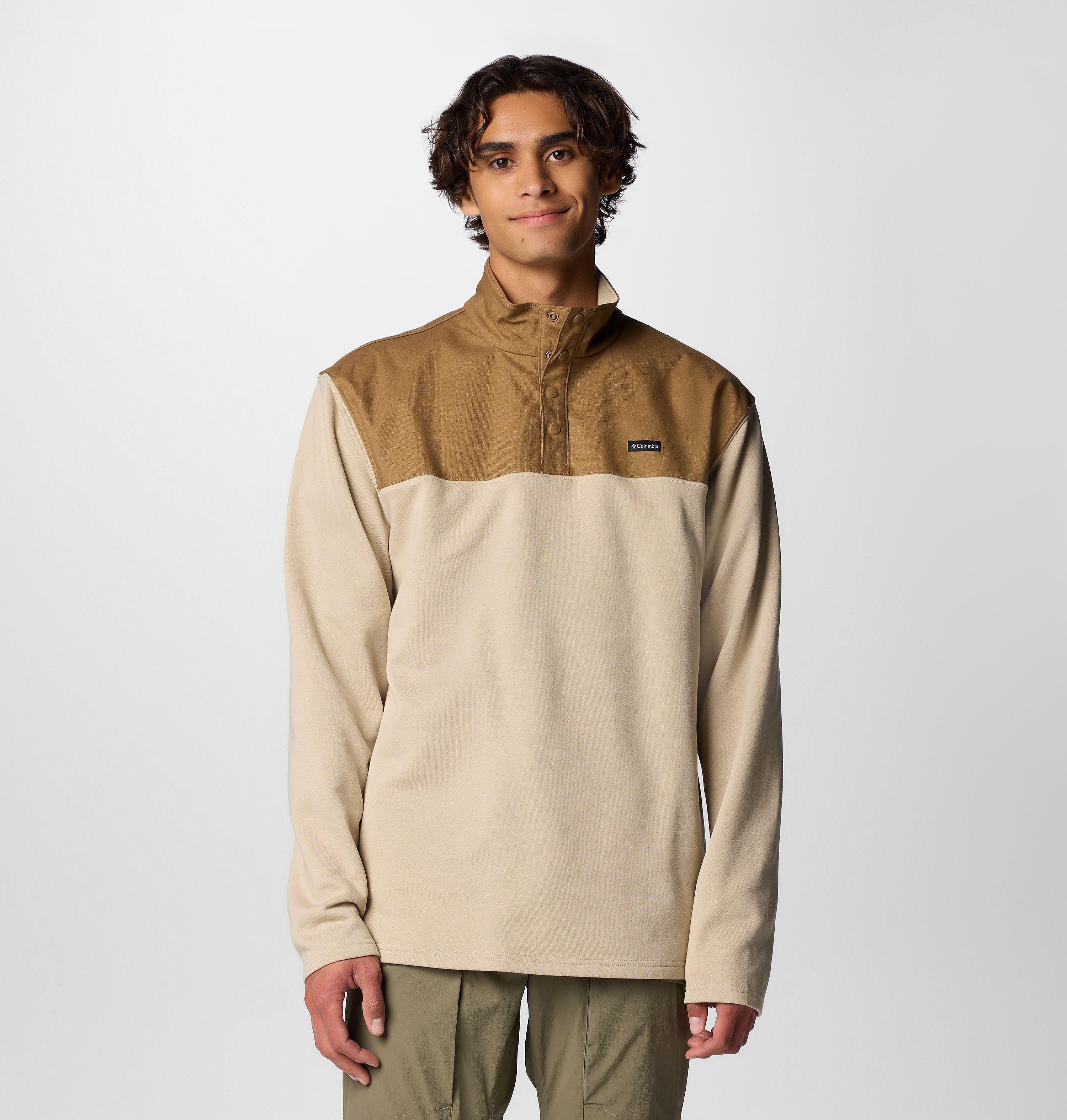 pオーダー ×2 Men's Pitchstone Overlay Half Snap Pullover | Columbia