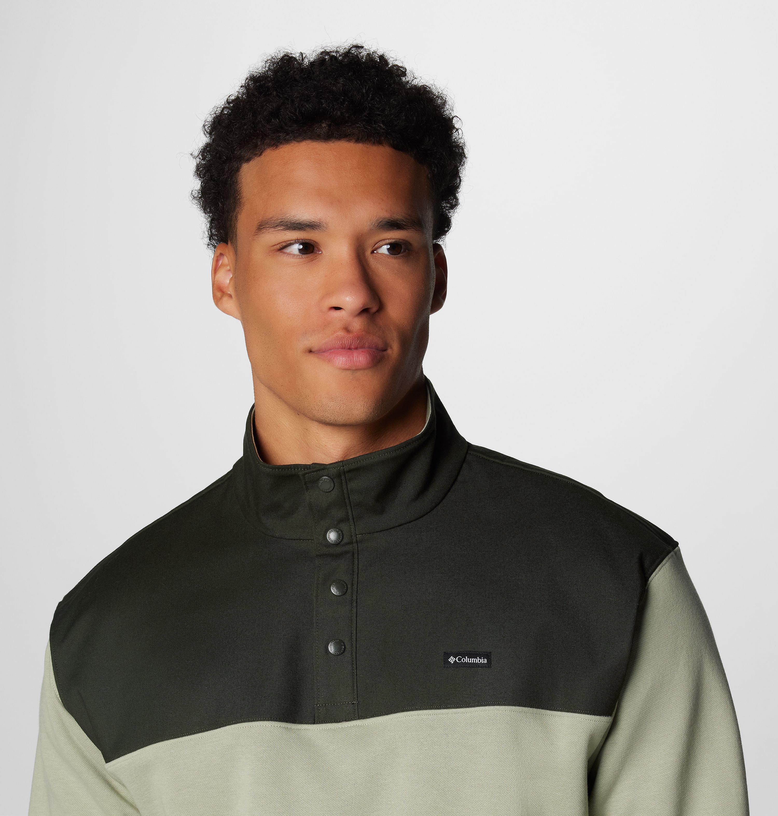 Men's Pitchstone Overlay Half Snap Pullover 5