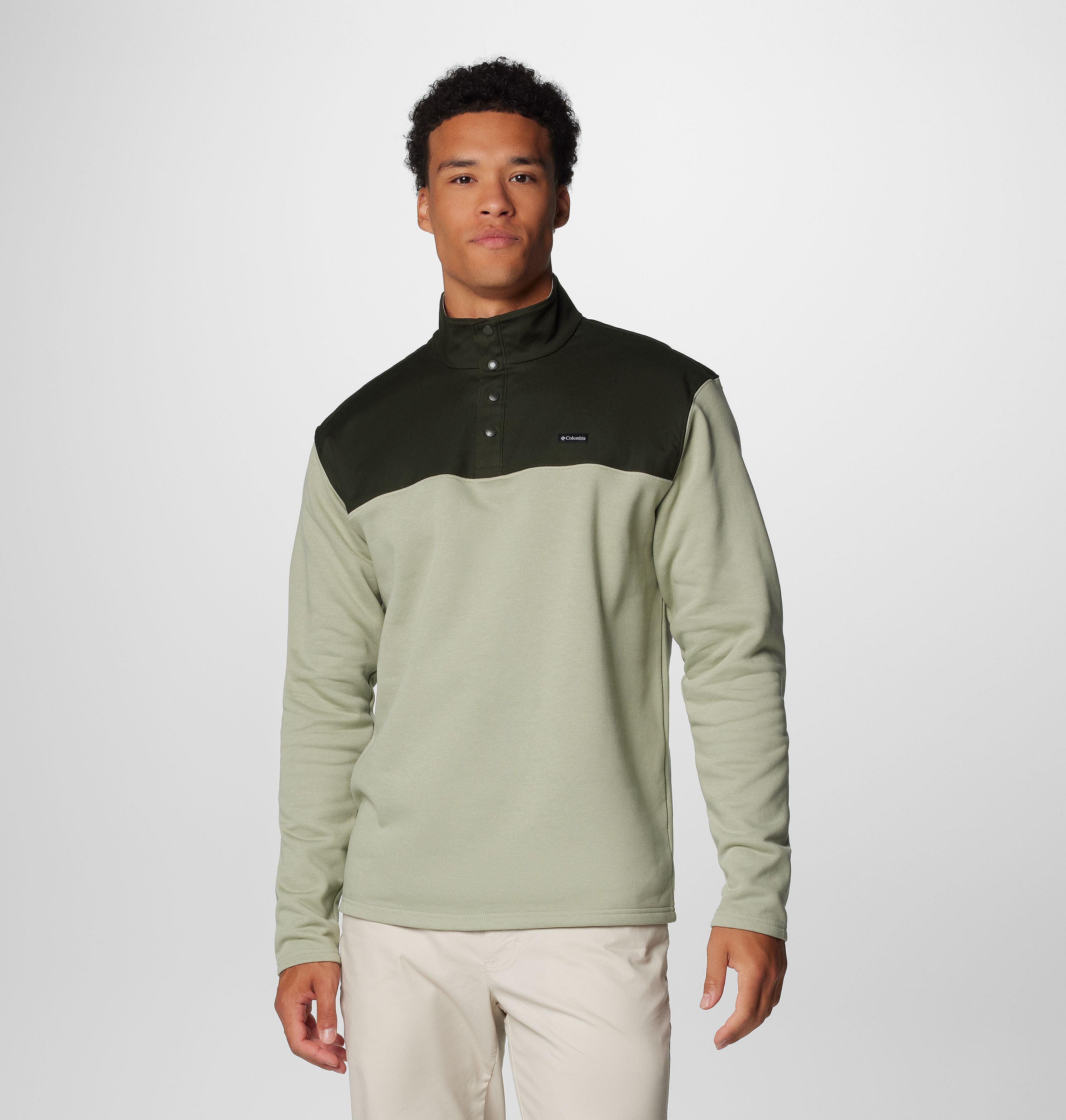 Men's Pitchstone Overlay Half Snap Pullover 1