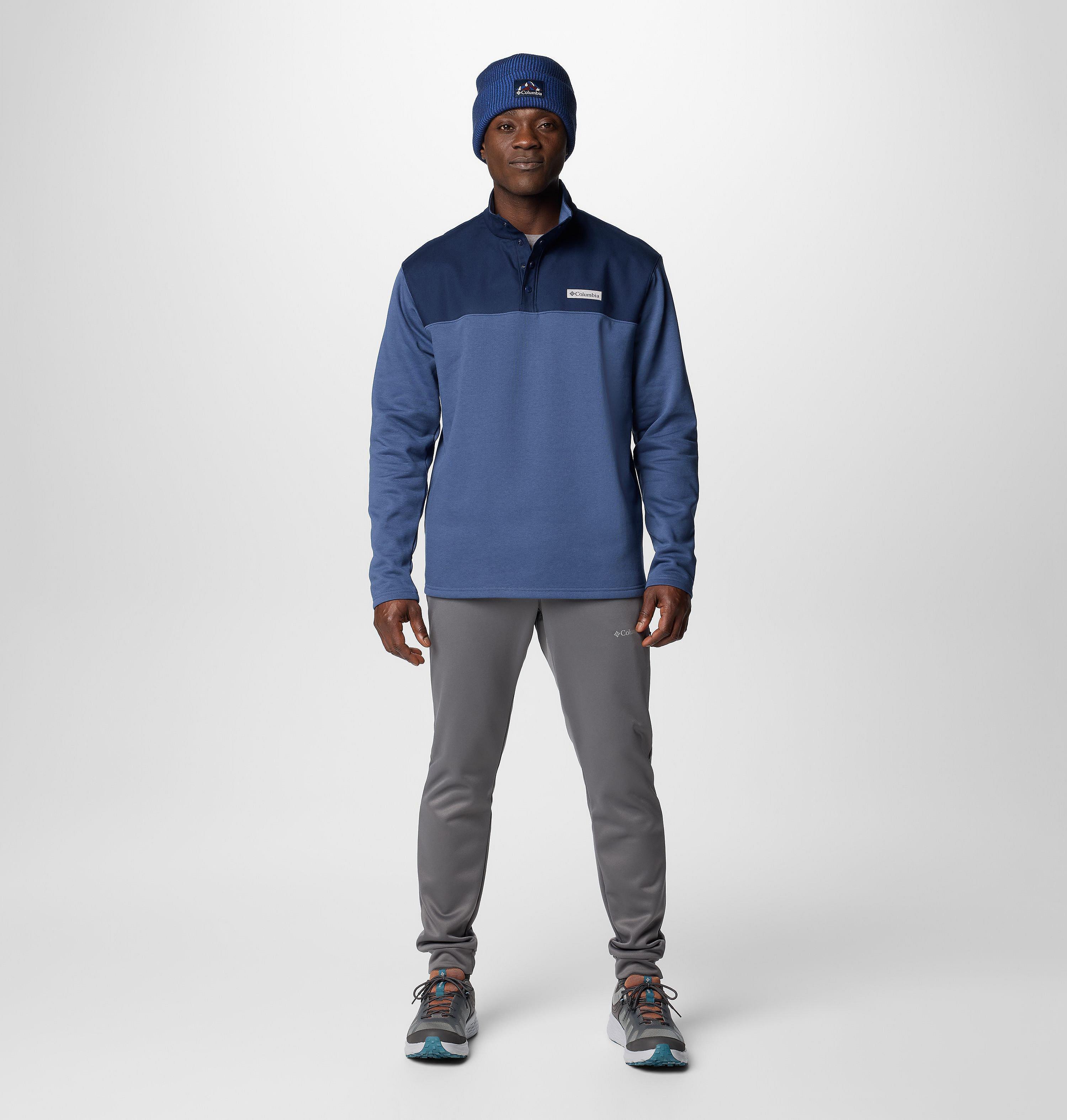 Men's Pitchstone Overlay Half Snap Pullover 3