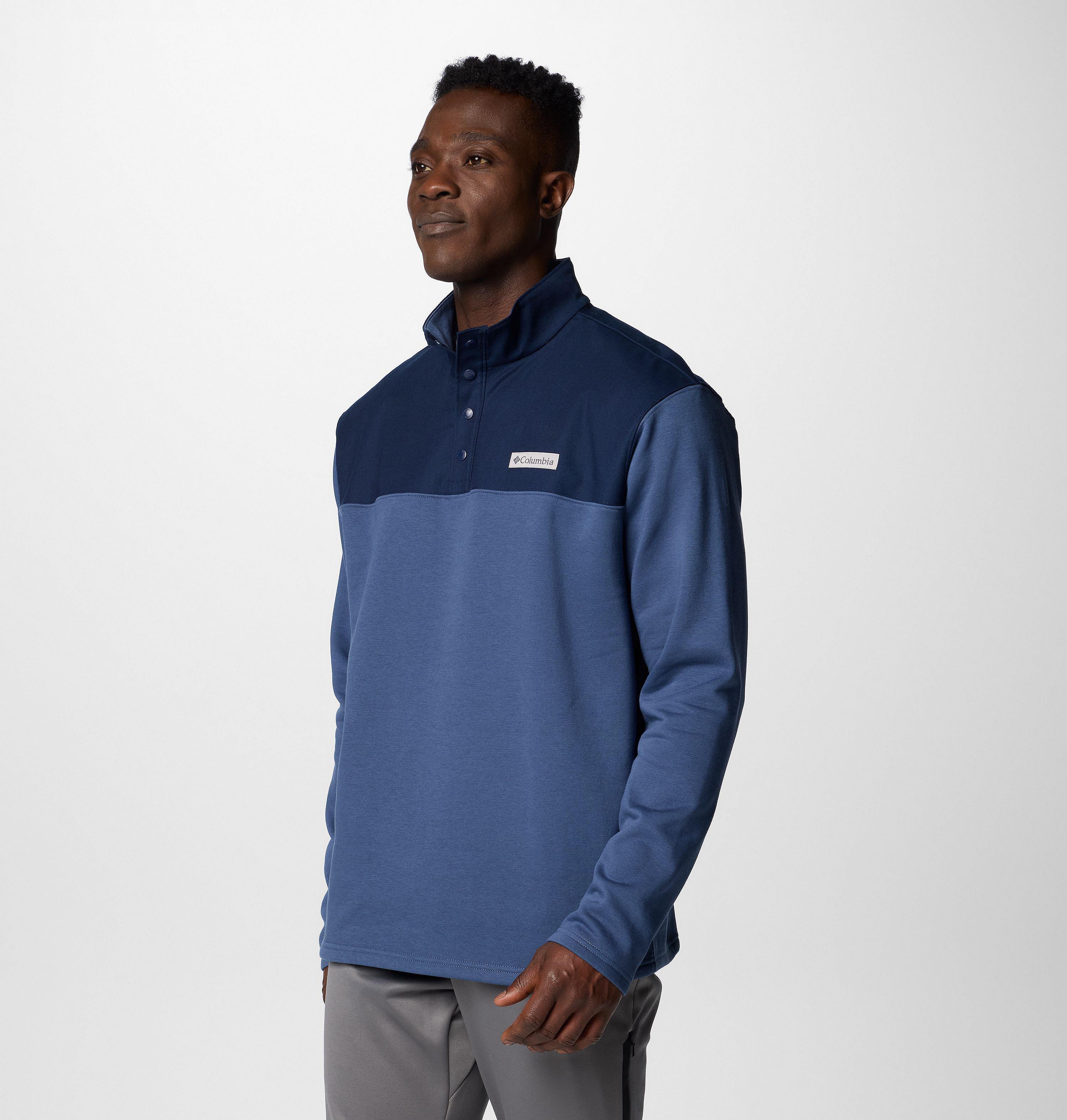 Men's Pitchstone Overlay Half Snap Pullover 4