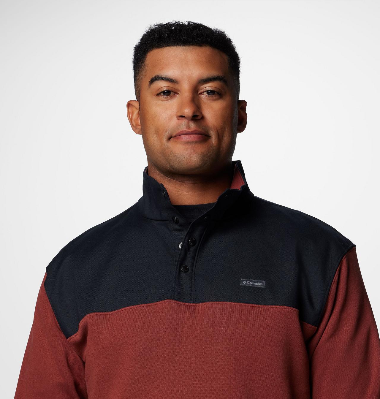 Men's Pitchstone™ Overlay Half Snap Pullover 5