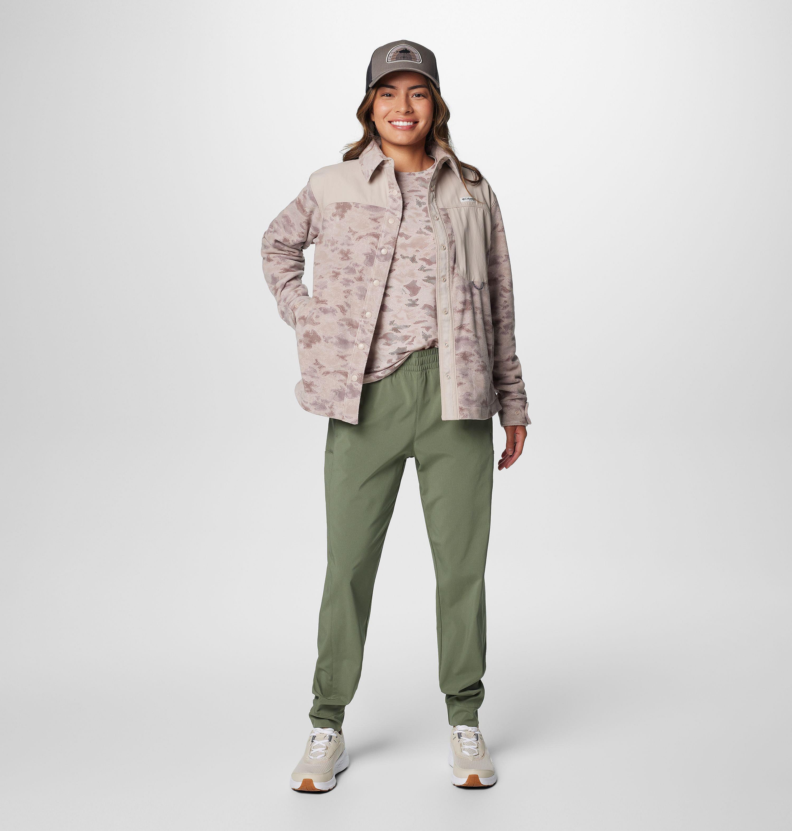 Women's PFG Uncharted Fleece Overshirt 3