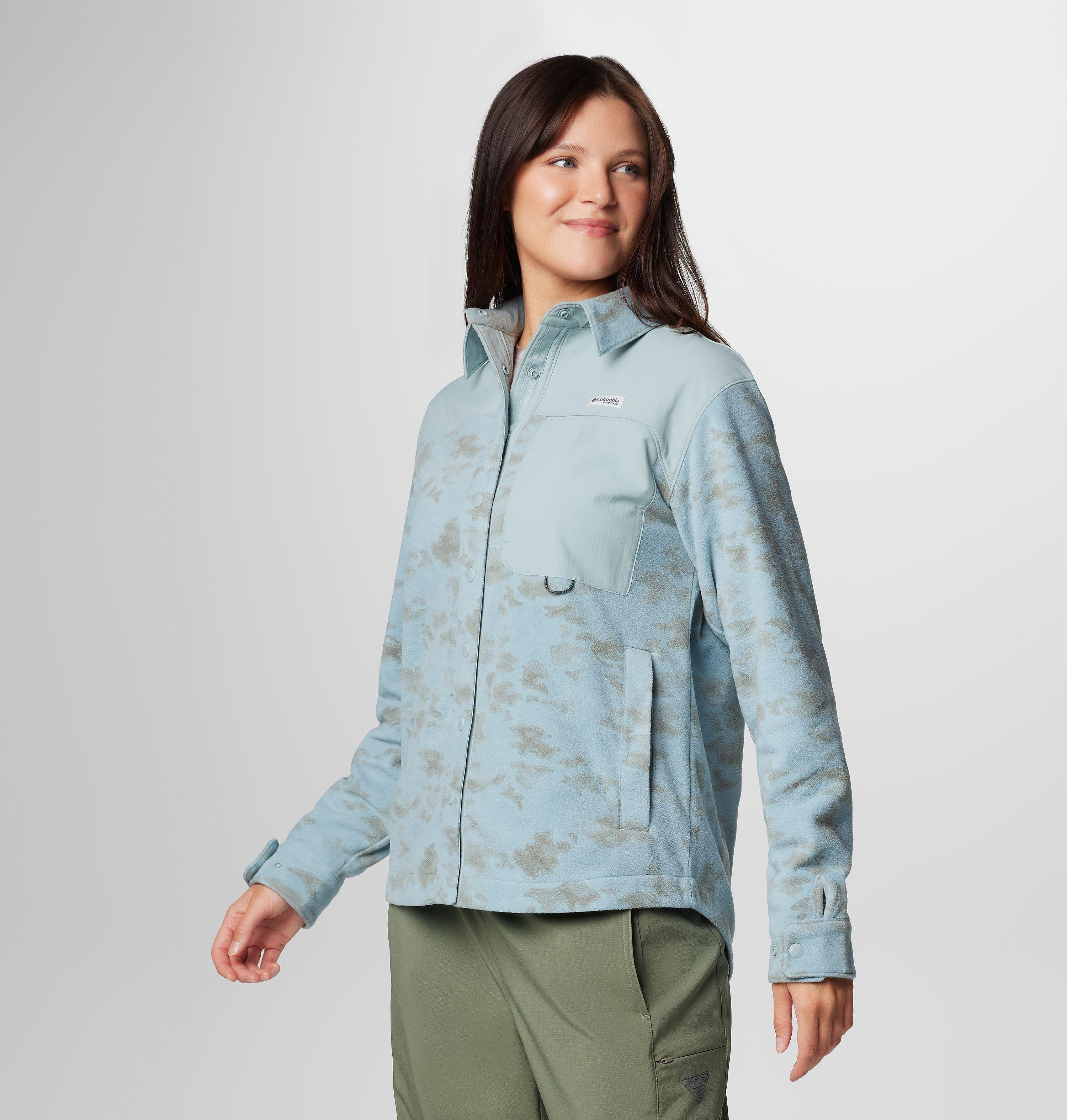 Women's PFG Uncharted Fleece Overshirt 4