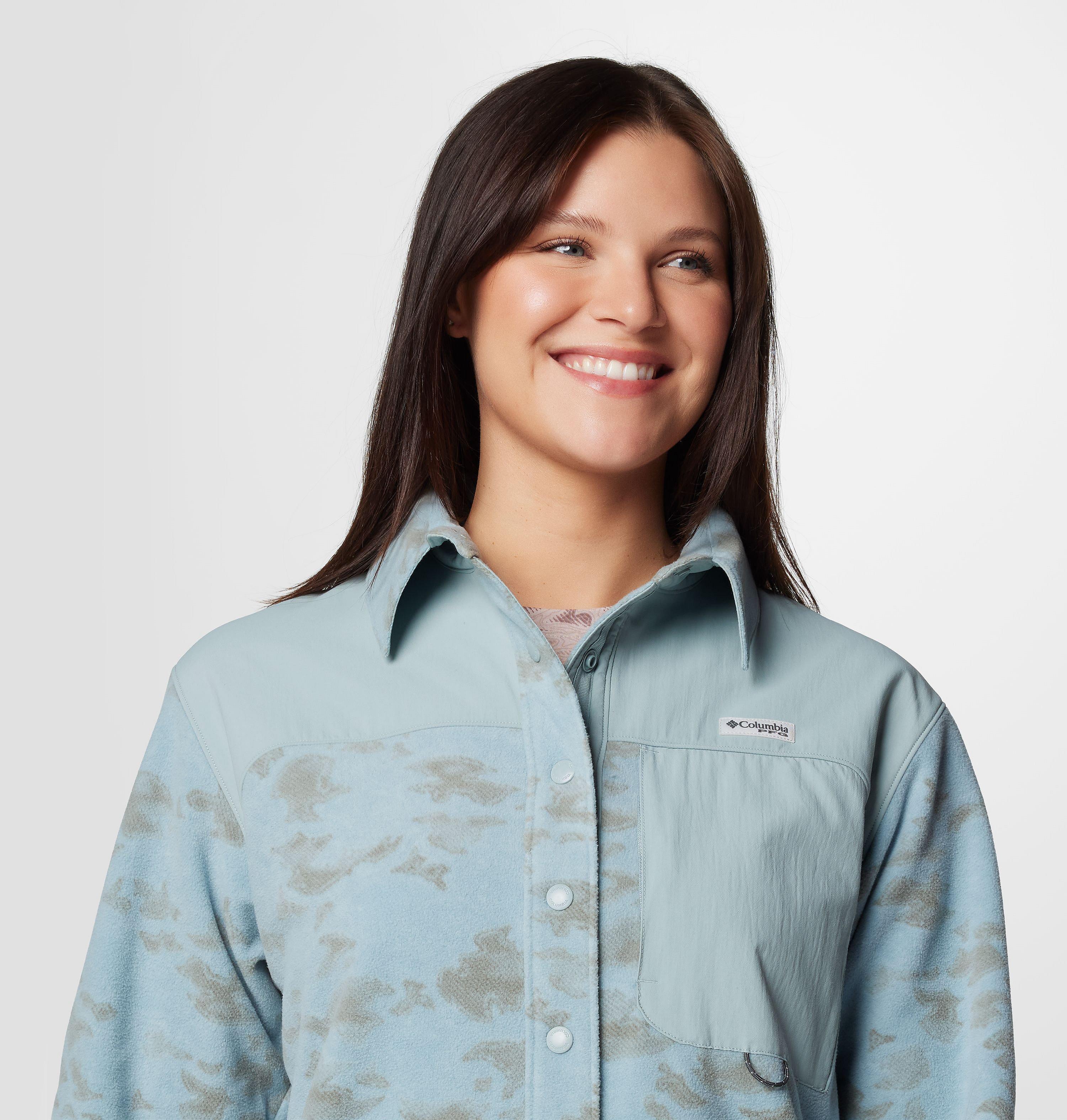 Women's PFG Uncharted Fleece Overshirt 5