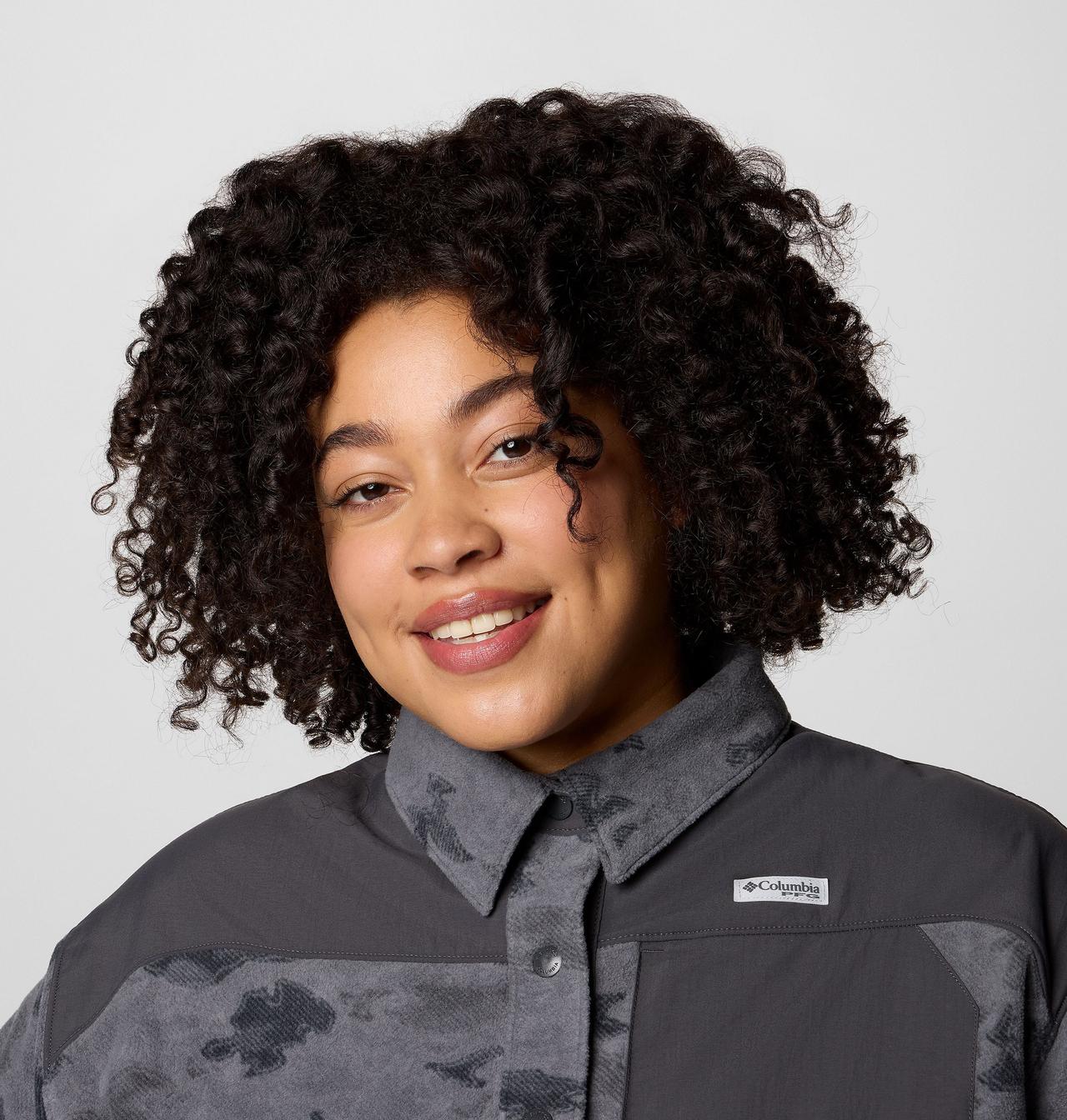 Women's PFG Uncharted™ Fleece Overshirt - Plus Size 5