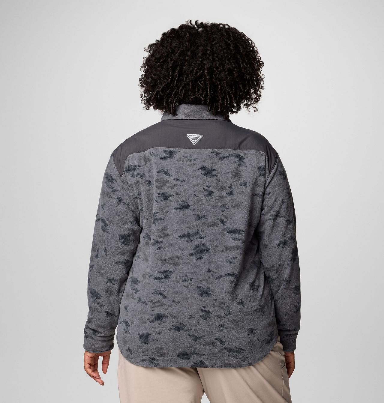 Women's PFG Uncharted™ Fleece Overshirt - Plus Size 2