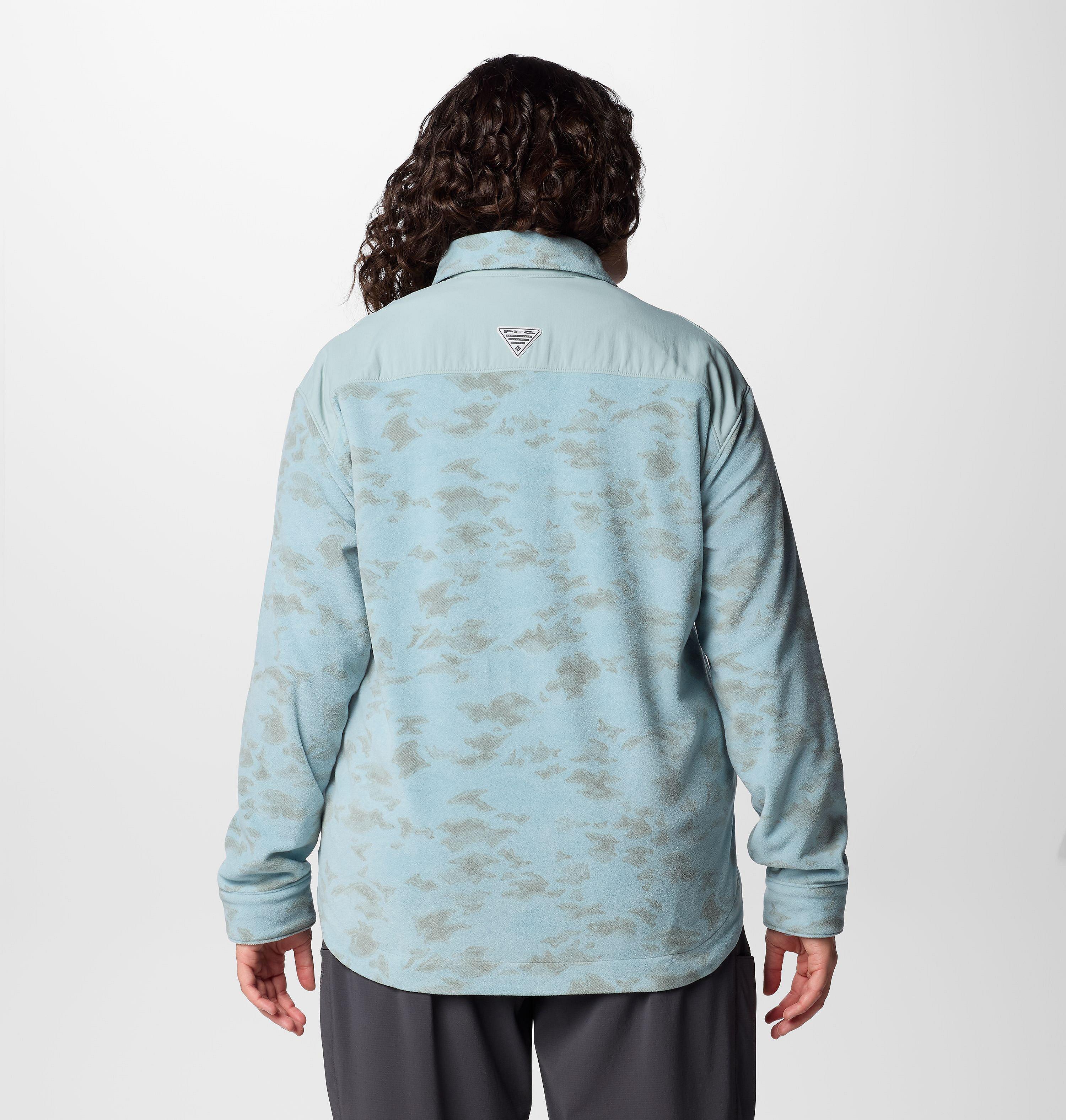 Women's PFG Uncharted Fleece Overshirt - Plus Size 2