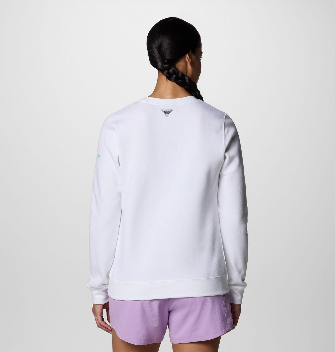 Women's PFG™ Graphic Sweatshirt Crew | 101 | M 2