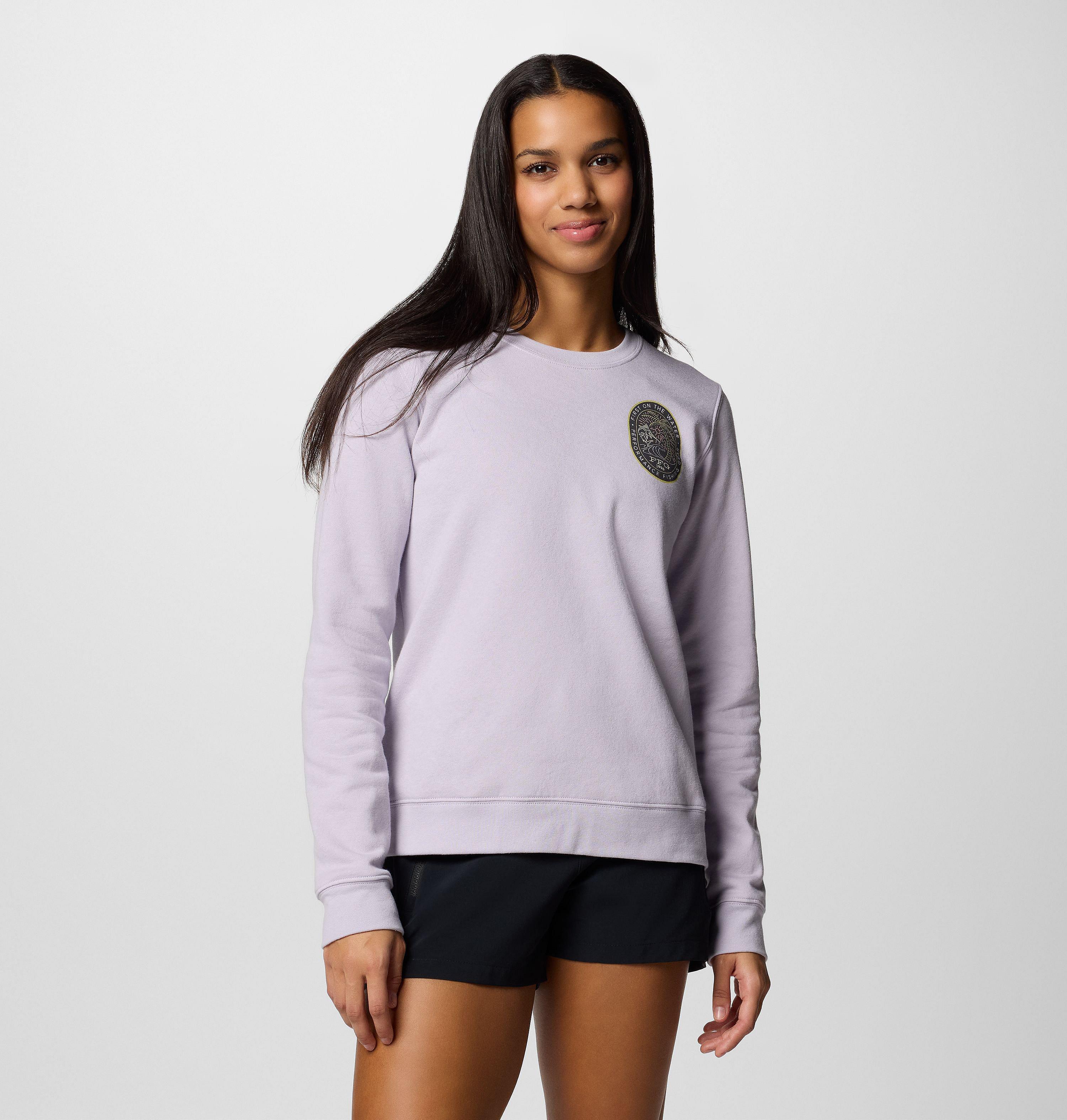 Columbia Women's PFG  Graphic Sweatshirt Crew-