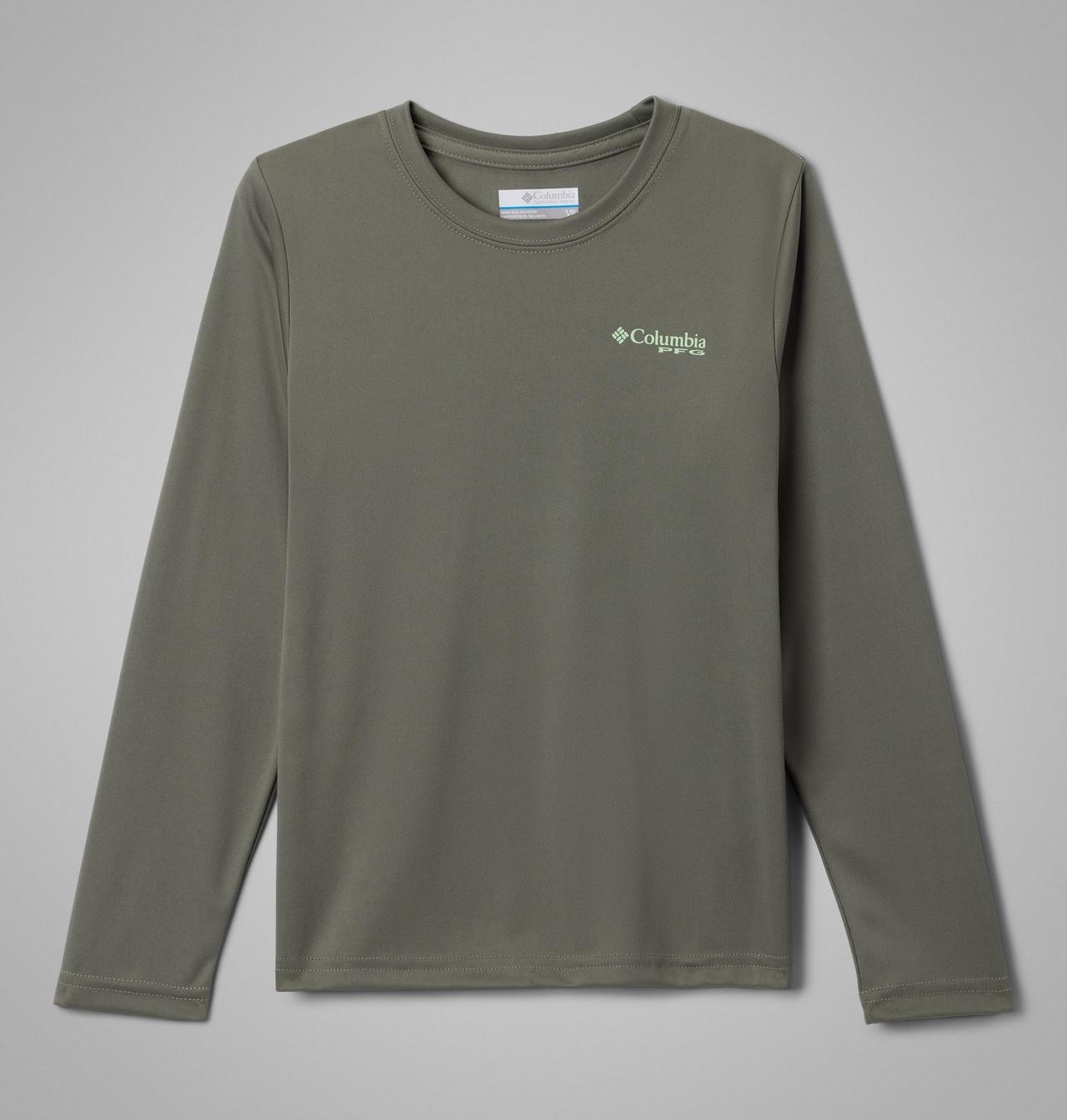 Boys' PFG Terminal Tackle Line Time Long Sleeve Shirt 1