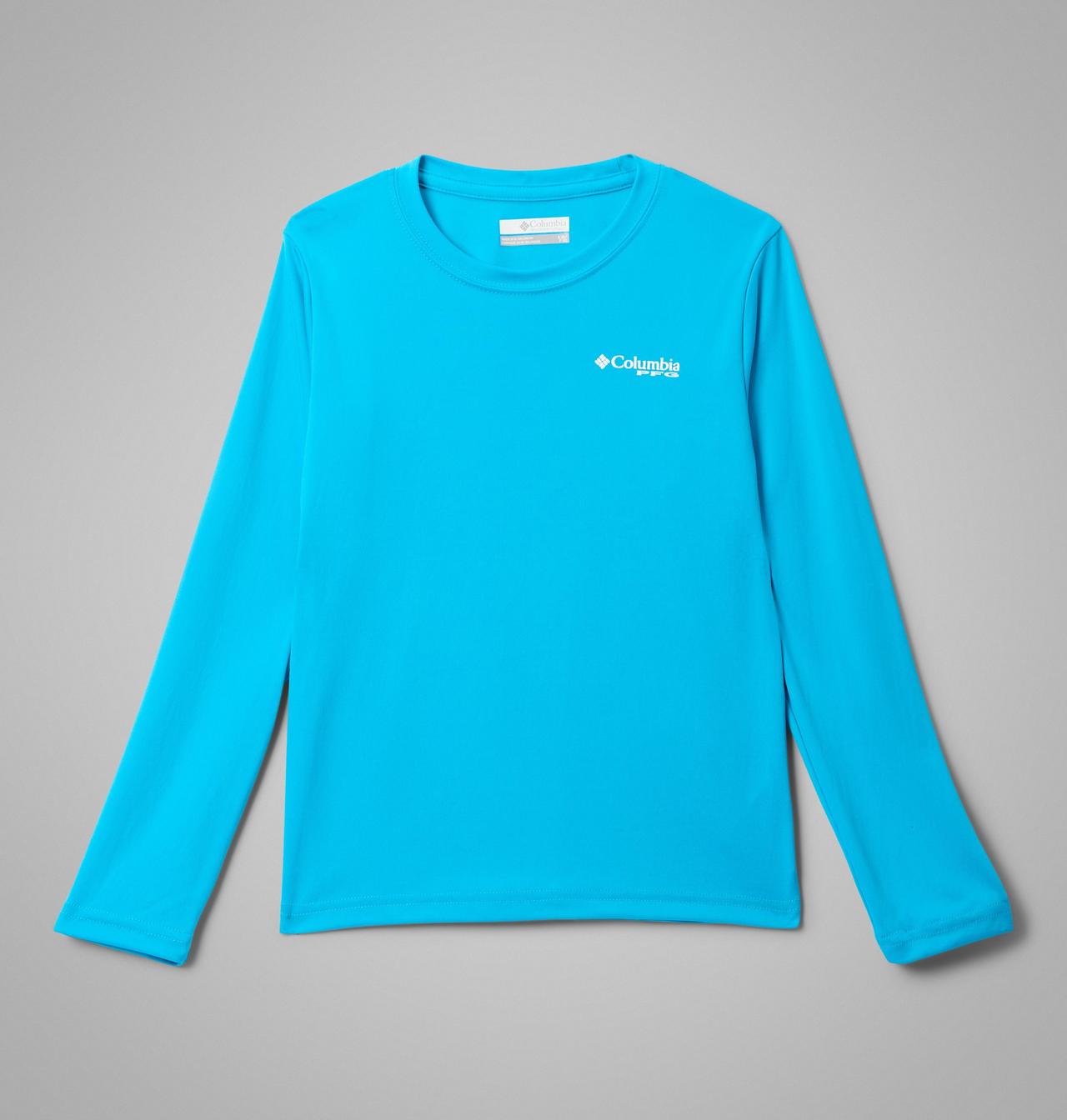 Boys' PFG Terminal Tackle Line Time Long Sleeve Shirt 1