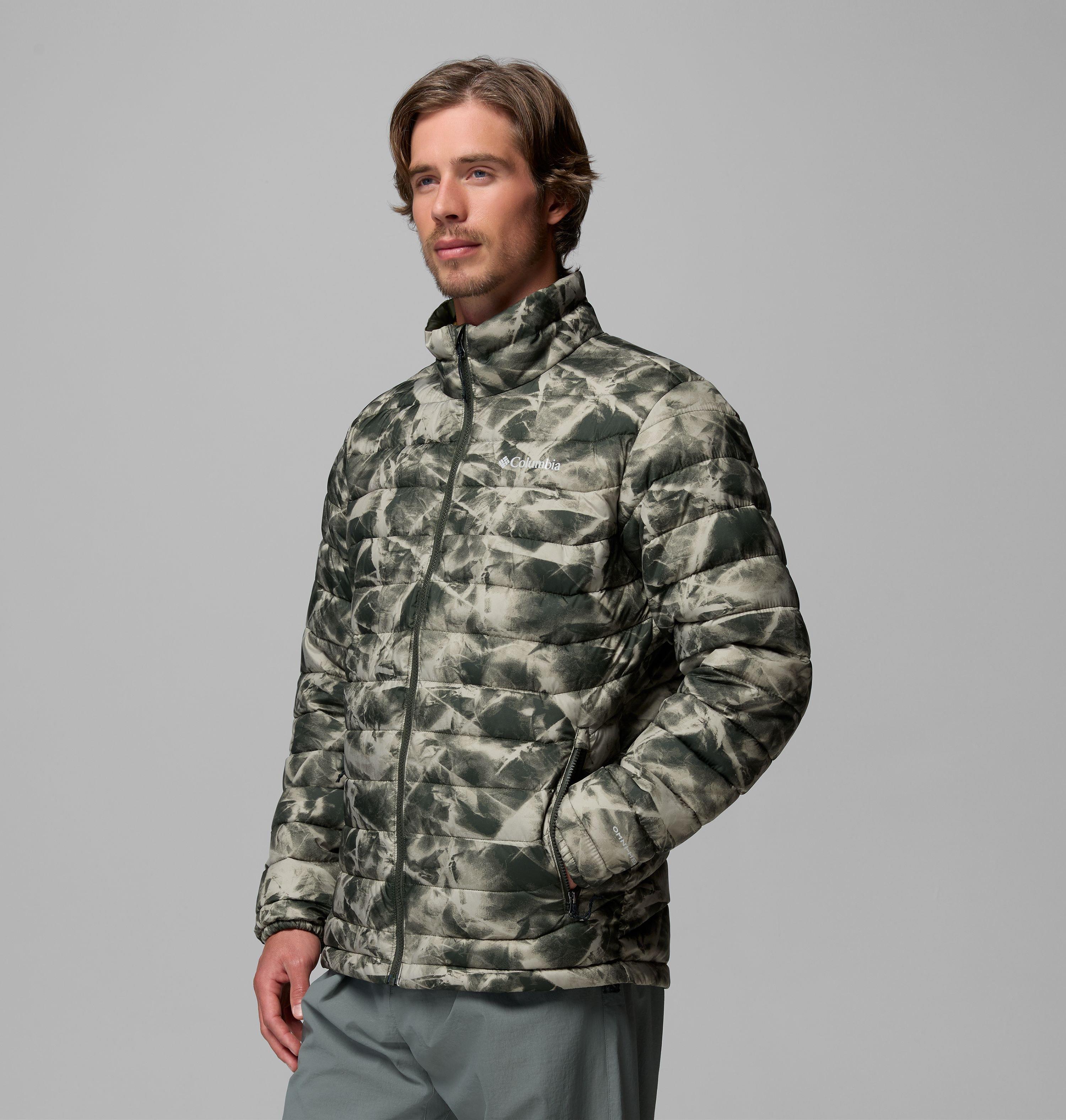 Men's Powder Lite II Printed Jacket | 367 | M 4