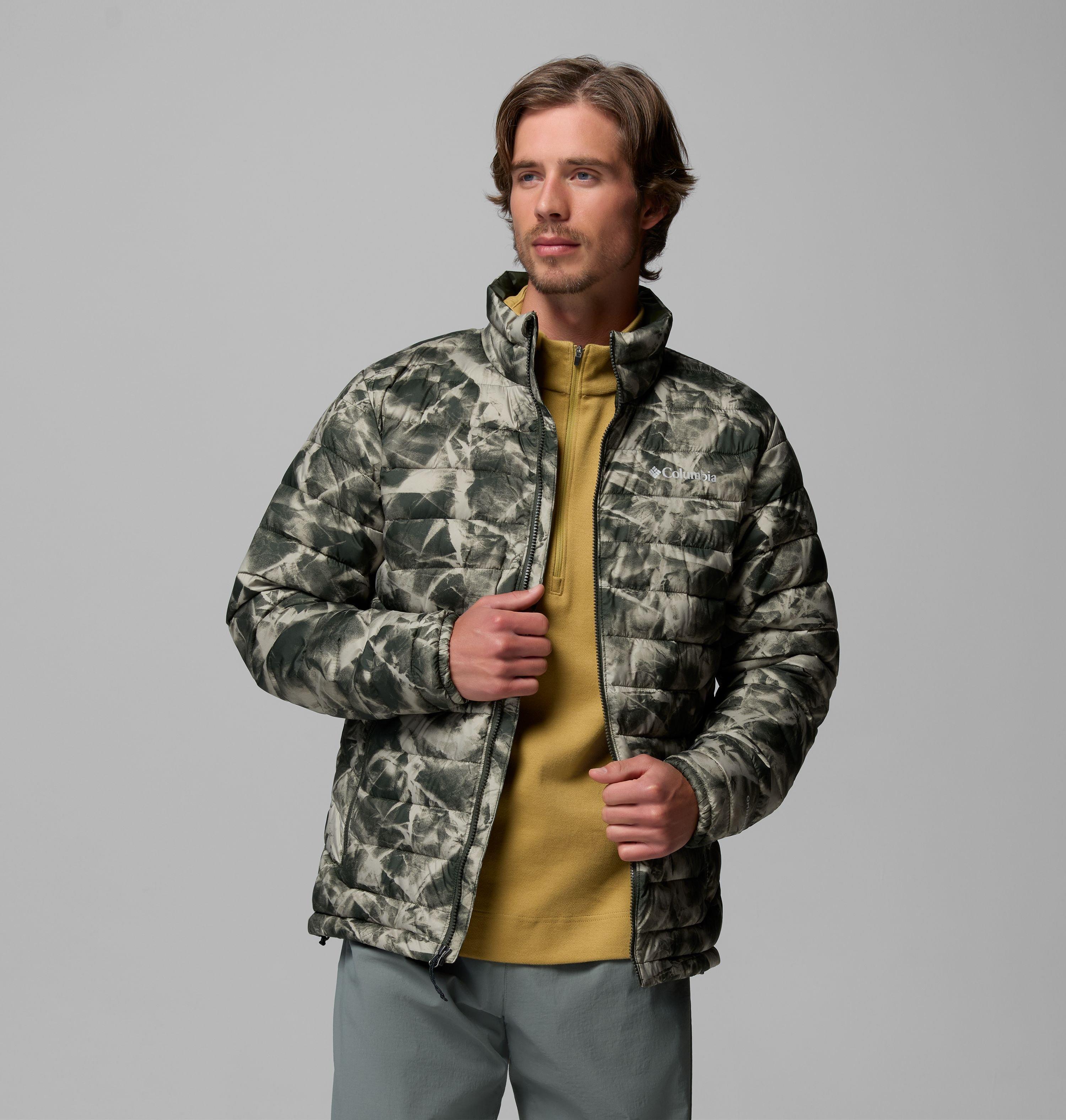 Men's Powder Lite II Printed Jacket | 367 | M 5