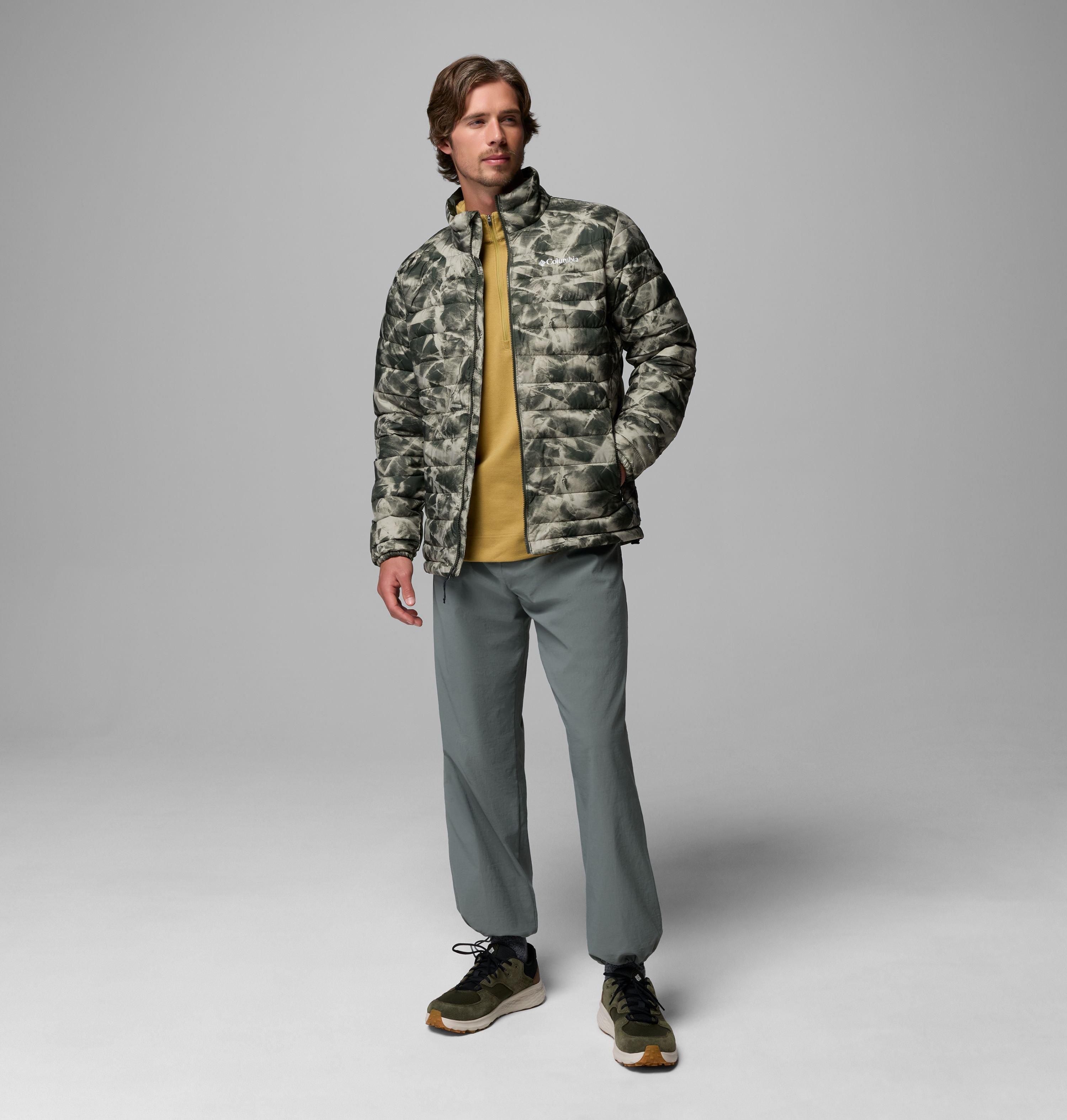 Men's Powder Lite II Printed Jacket | 367 | M 2