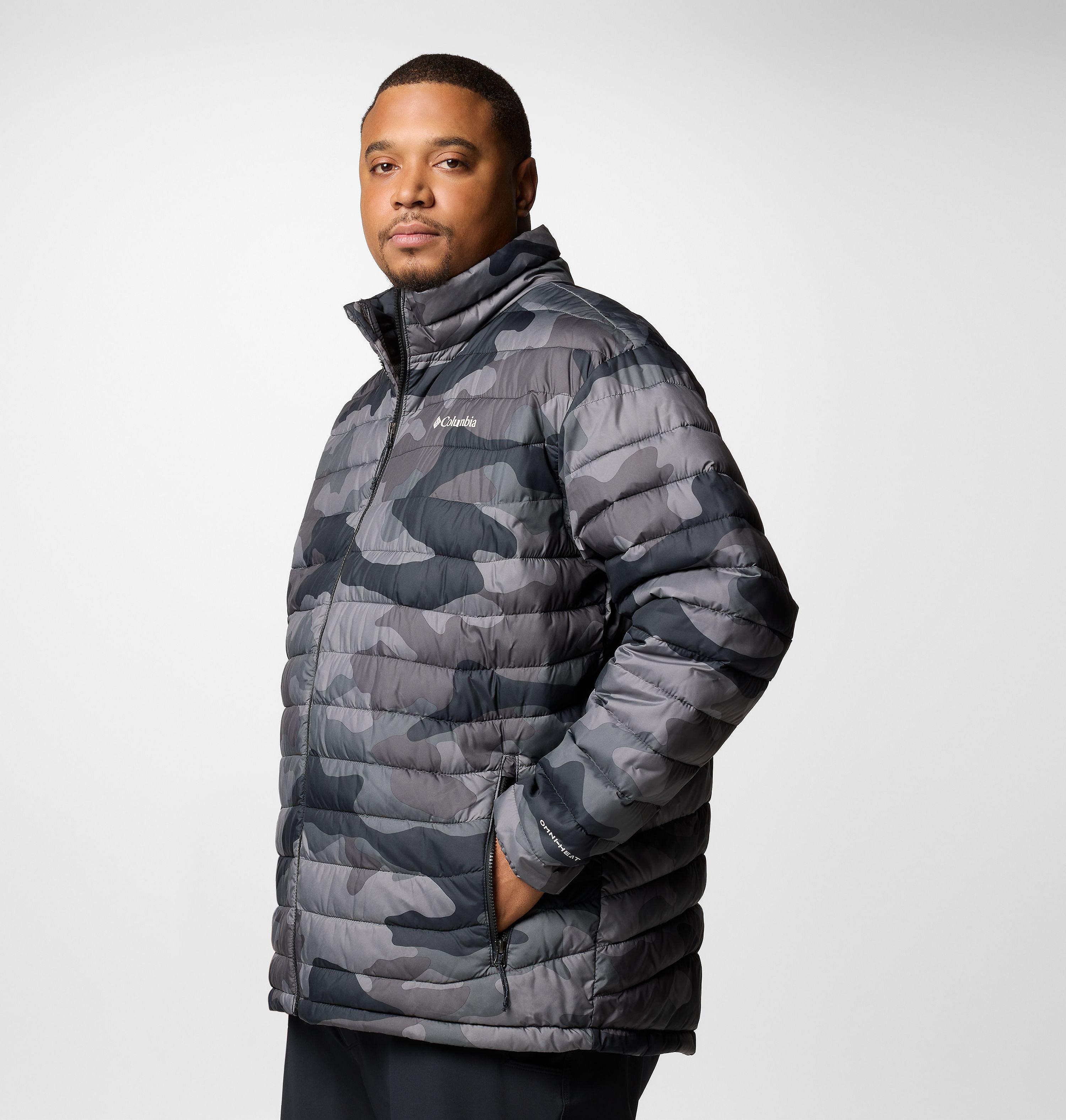 Men's Powder Lite II Printed Jacket - Big | 010 | 6X 4