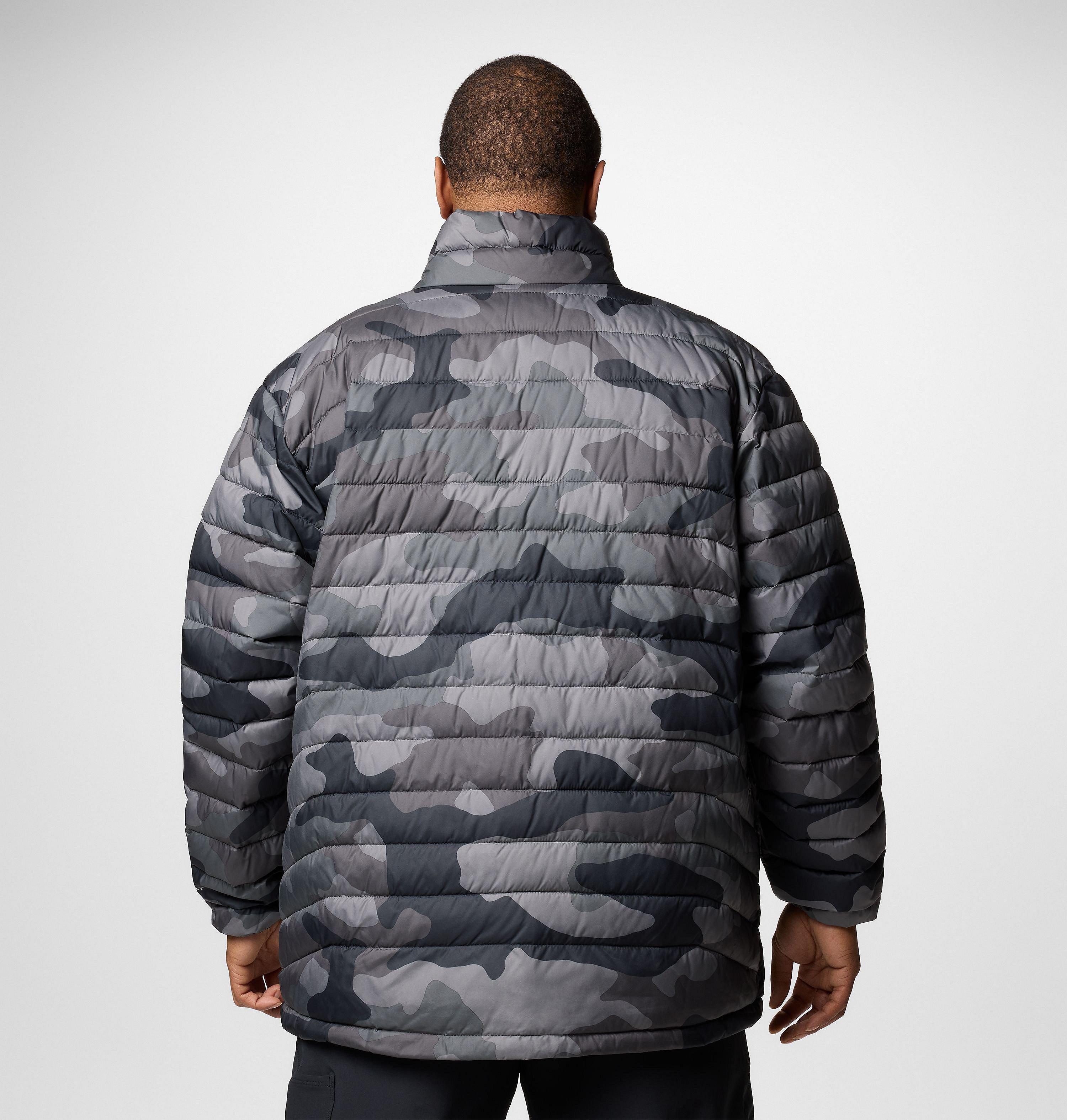 Men's Powder Lite II Printed Jacket - Big | 010 | 6X 2