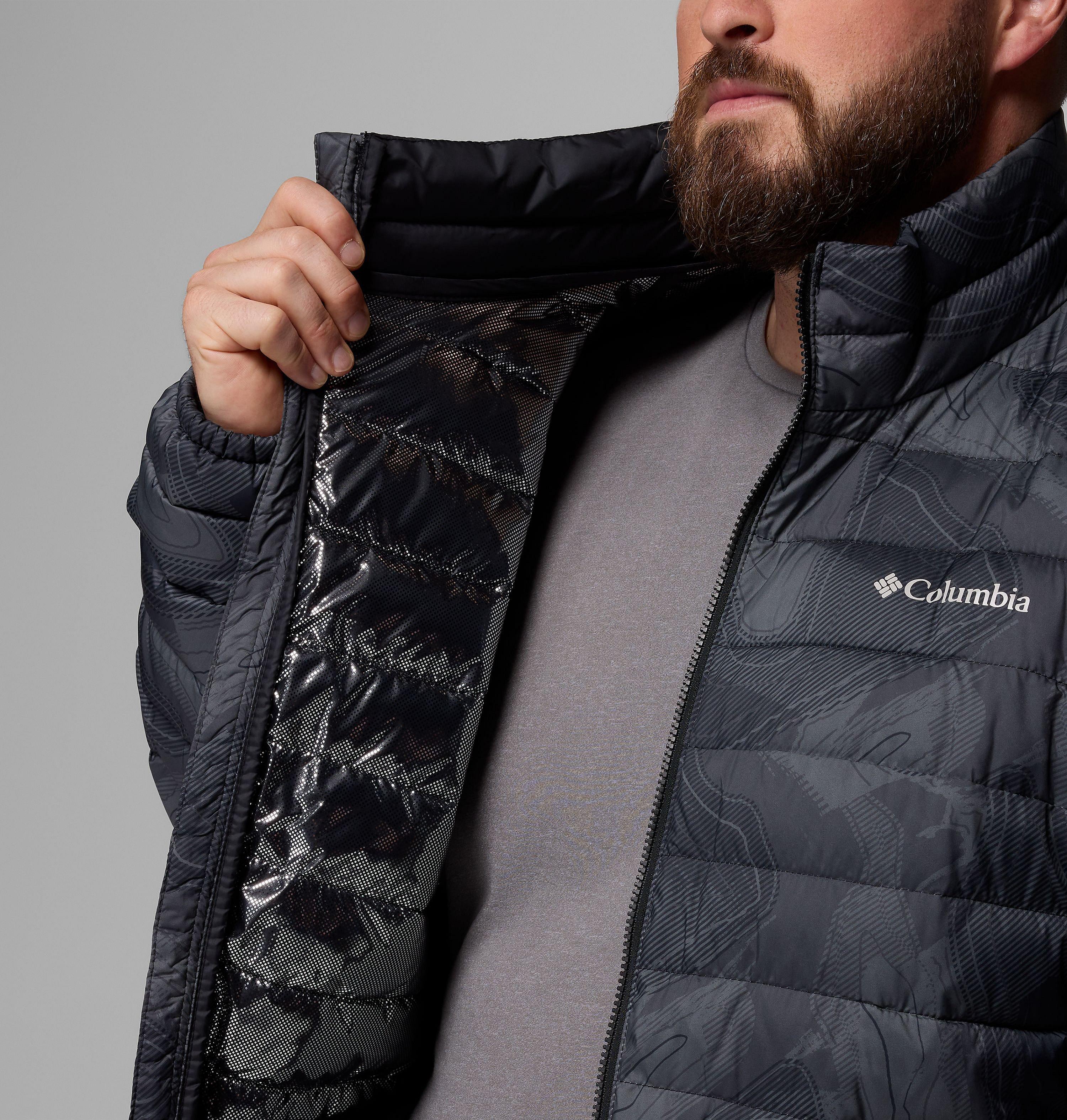 Men's Powder Lite II Printed Jacket - Big | 011 | 1X 6