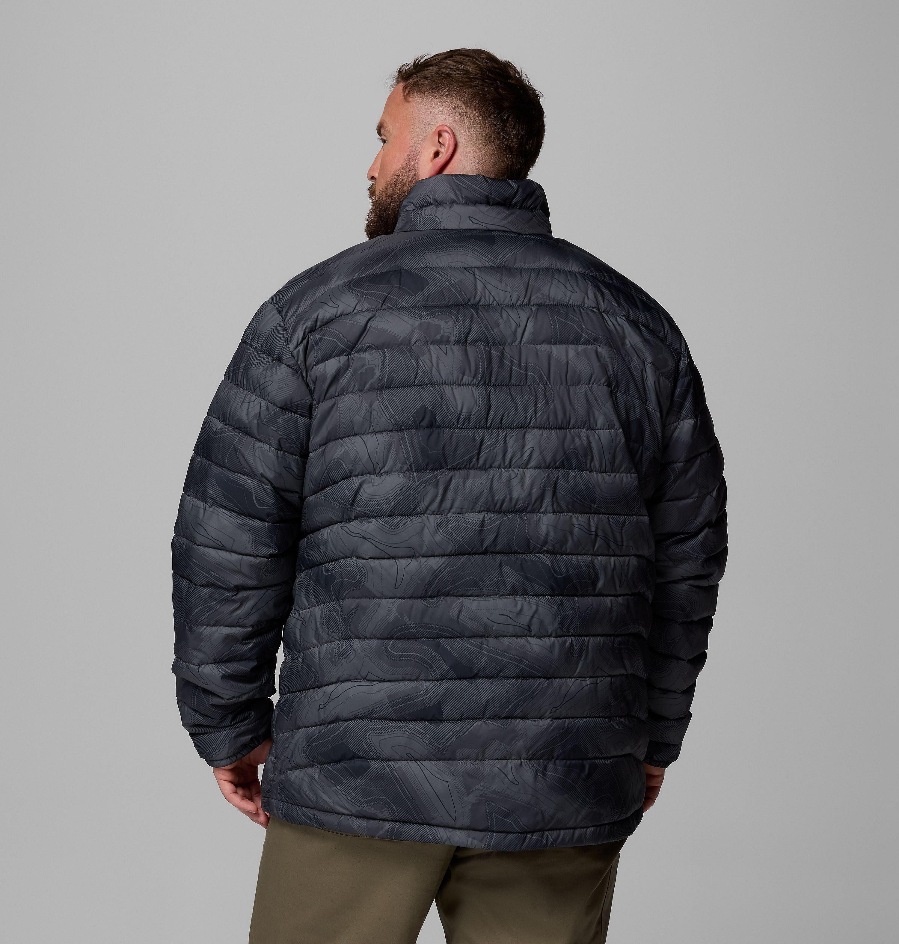 Men's Powder Lite II Printed Jacket - Big | 011 | 1X 3