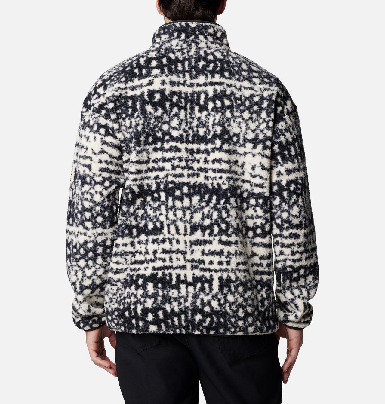 Men's Helvetia™ II Printed Half Snap Printed Fleece Pullover 2