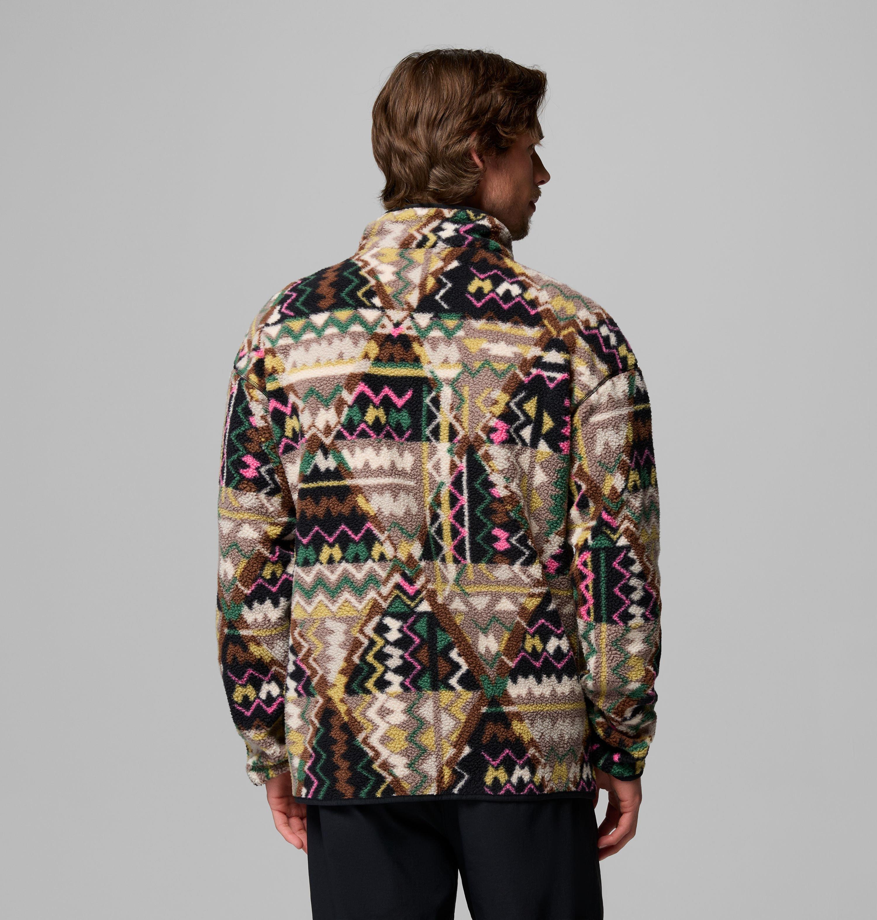 Men's Helvetia II Printed Half Snap Printed Fleece Pullover | 012 | L 3