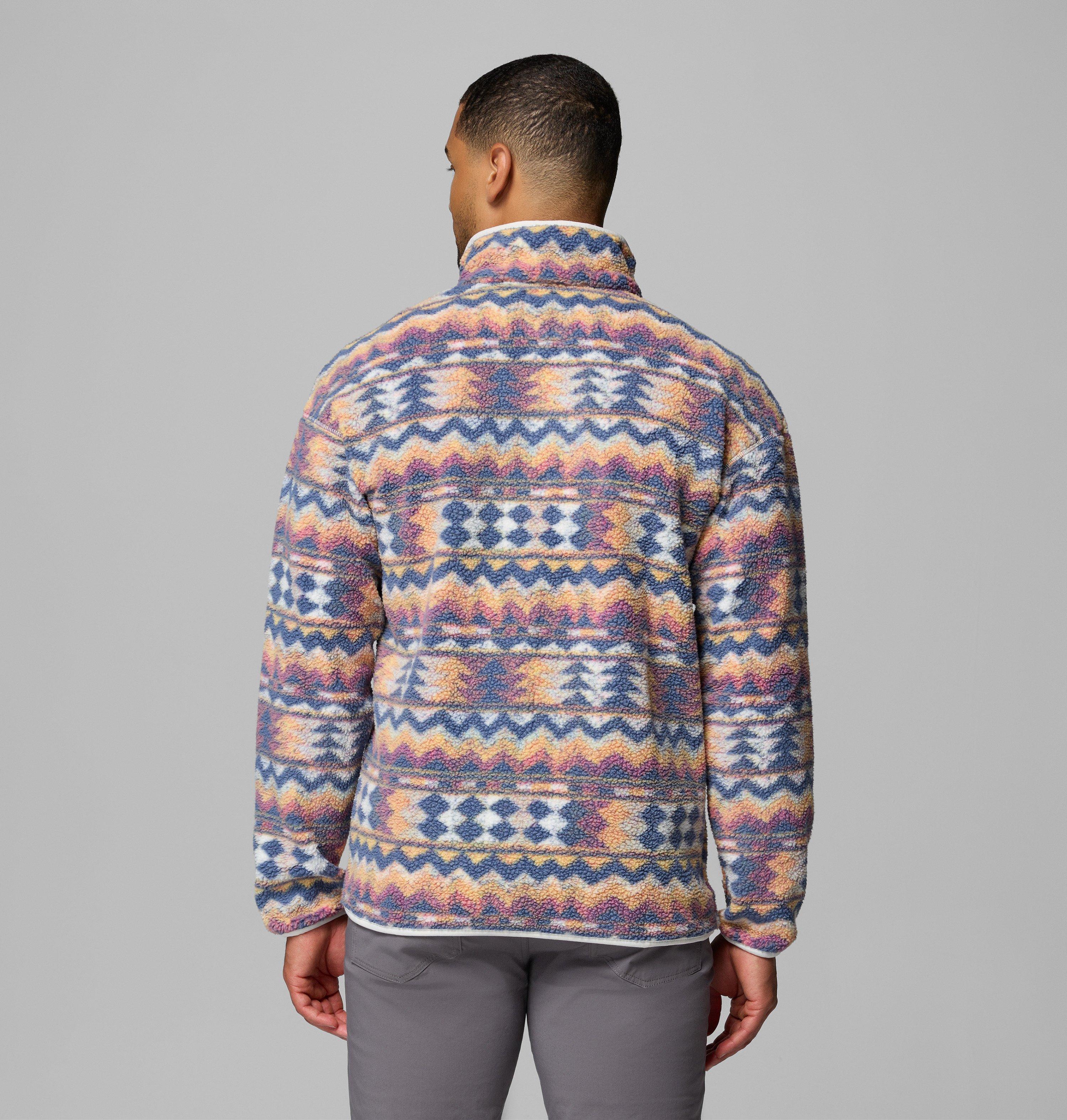 Men's Helvetia II Printed Half Snap Printed Fleece Pullover | 125 | XL 3