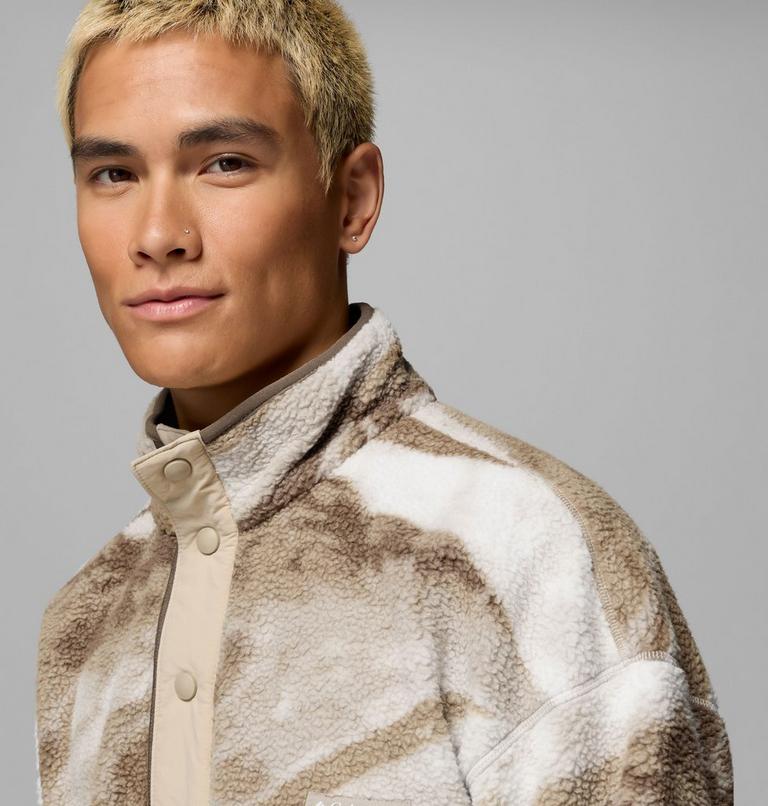 Polaire Streetwear avec Imprim&eacute; Helvetia Homme, Color: Sea Salt Summits, image 5