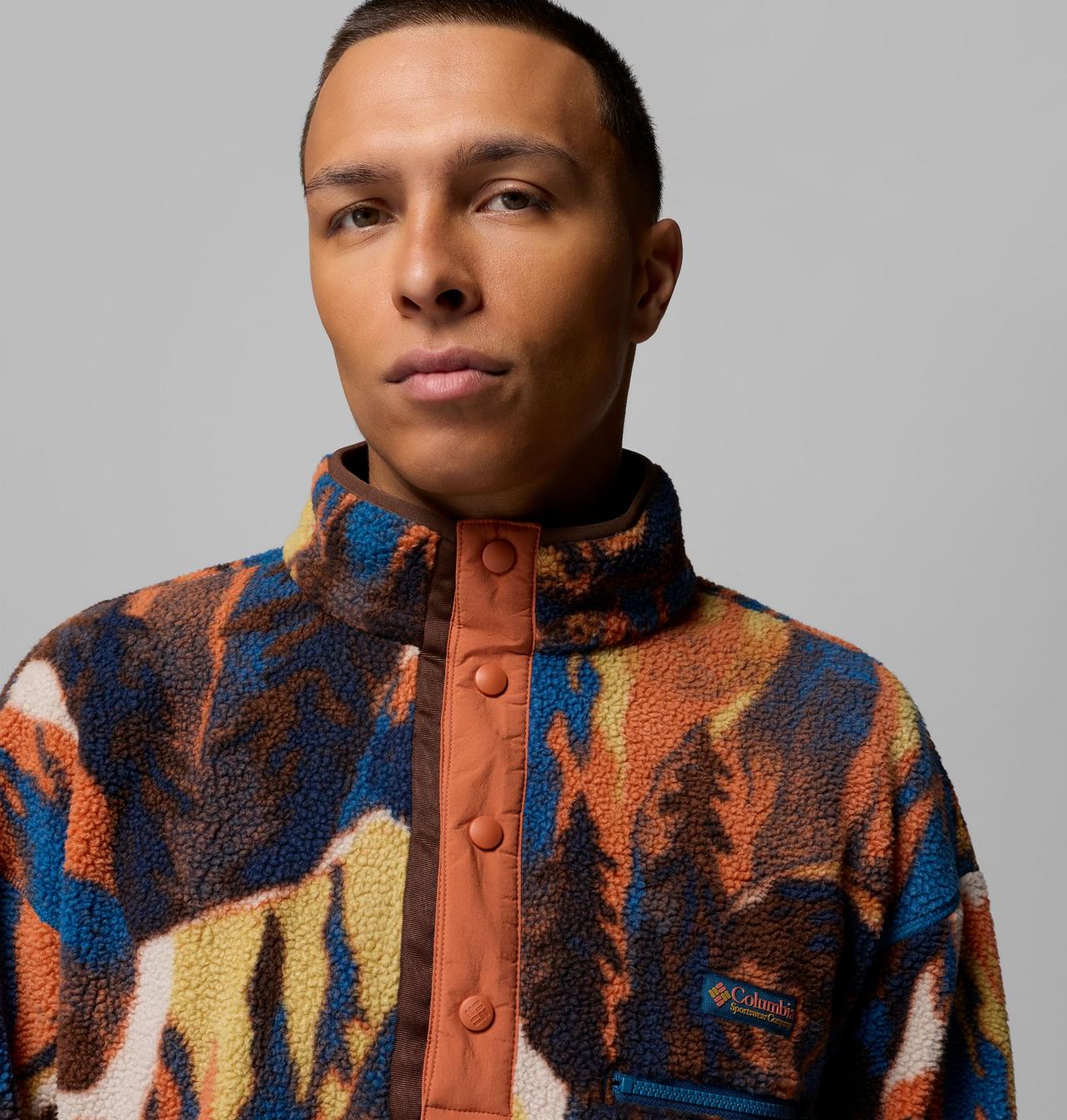 Helvetia™ II Printed Half Snap Fleece |