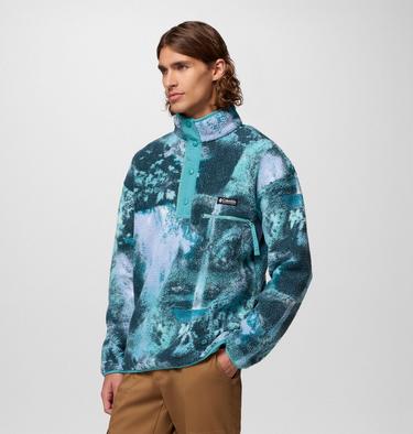 Polaire Streetwear avec Imprimé Helvetia Homme, Color: Teal Chasing Falls, image 32