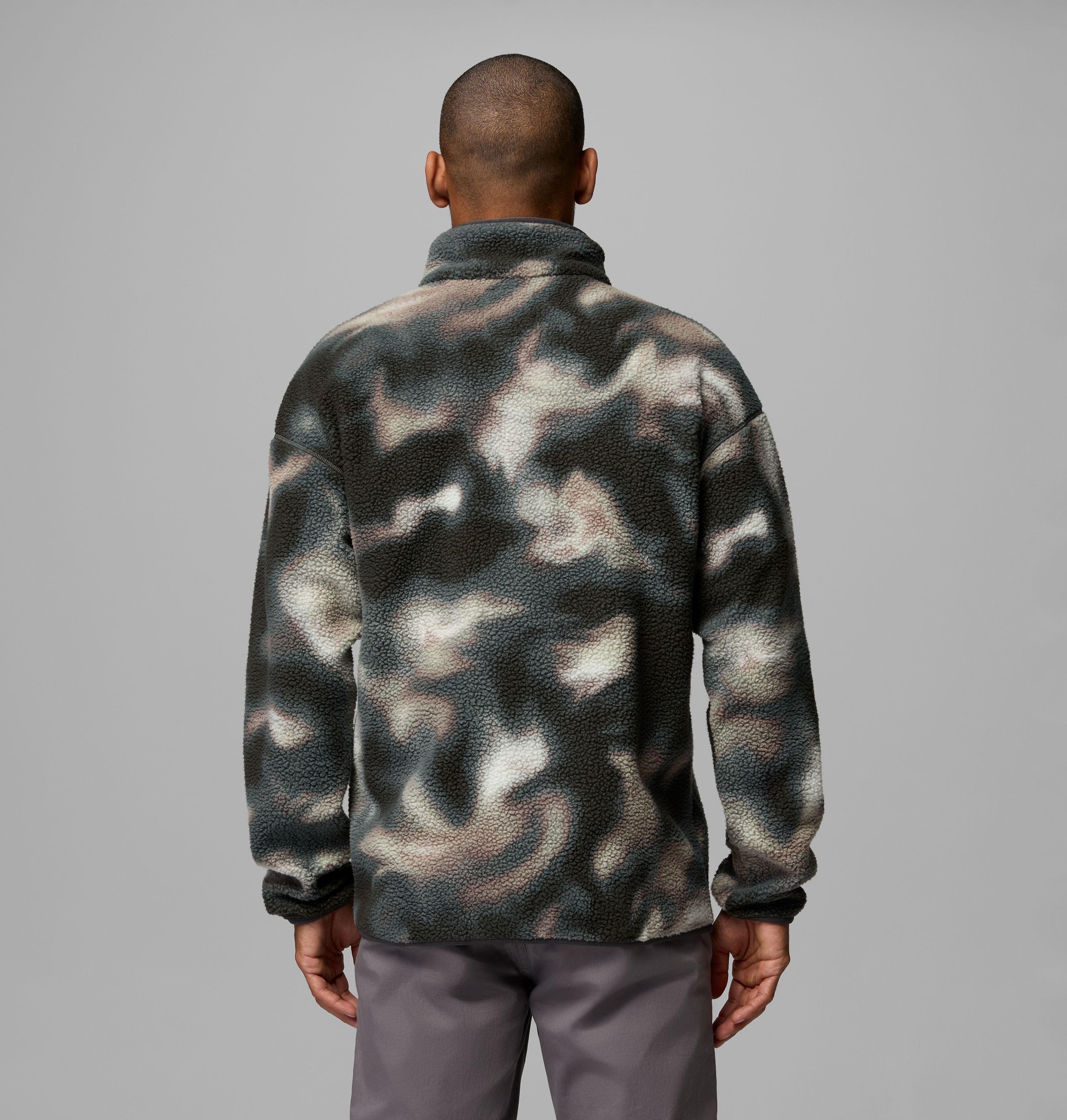 Men's Helvetia II Printed Half Snap Printed Fleece Pullover | 342 | XXL 3