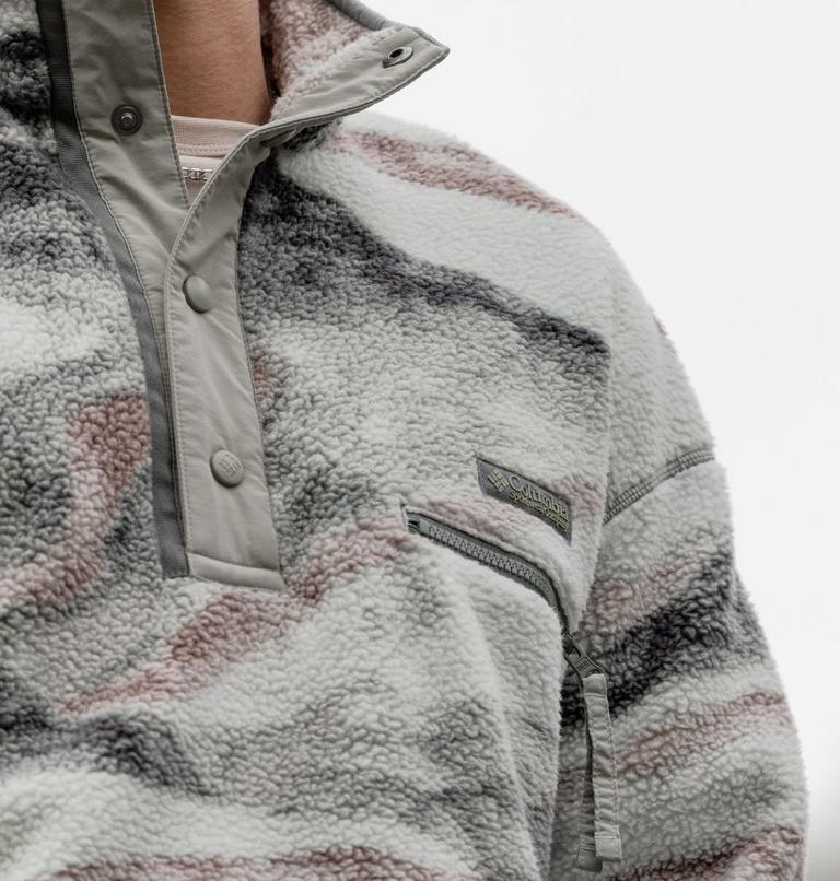 Men's Helvetia II Printed Half Snap Fleece, Color: Sedona Sage Summits, image 9