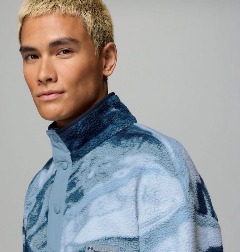 Polaire Streetwear avec Imprim&eacute; Helvetia Homme, Color: Rainy Day Summits, image 5