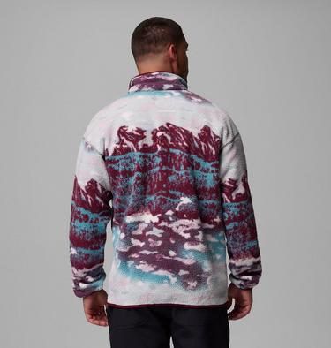 Polaire Streetwear avec Imprimé Helvetia Homme, Color: Rich Wine Sisters, image 3