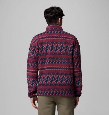 Polaire Streetwear avec Imprimé Helvetia Homme, Color: Rich Wine KnitKnot, image 27