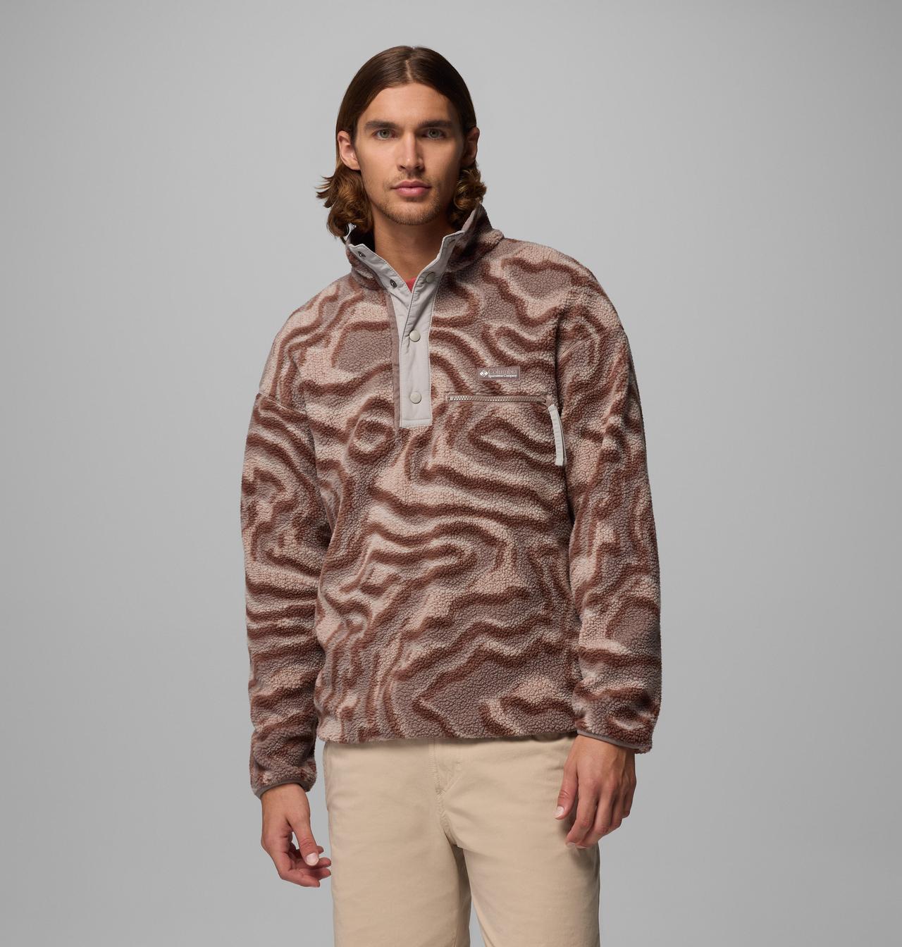 Men's Helvetia™ II Printed Half Snap Fleece |