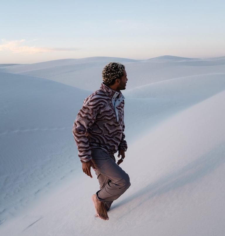 Helvetia Half Snap Fleece mit Print f&uuml;r M&auml;nner, Color: Iron, Topoglitch, image 10