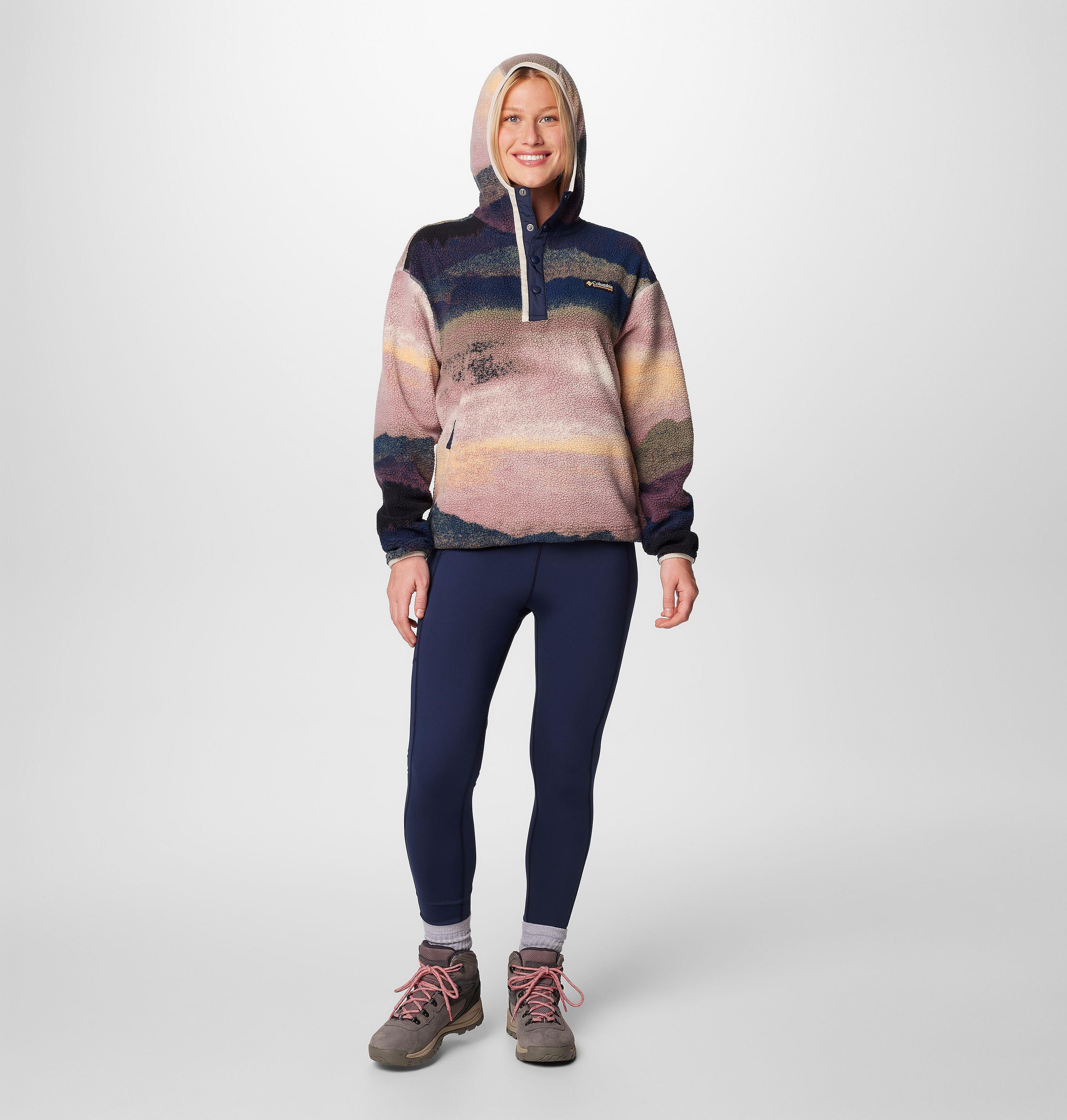 Women's Helvetia II Printed Fleece Hoodie 3