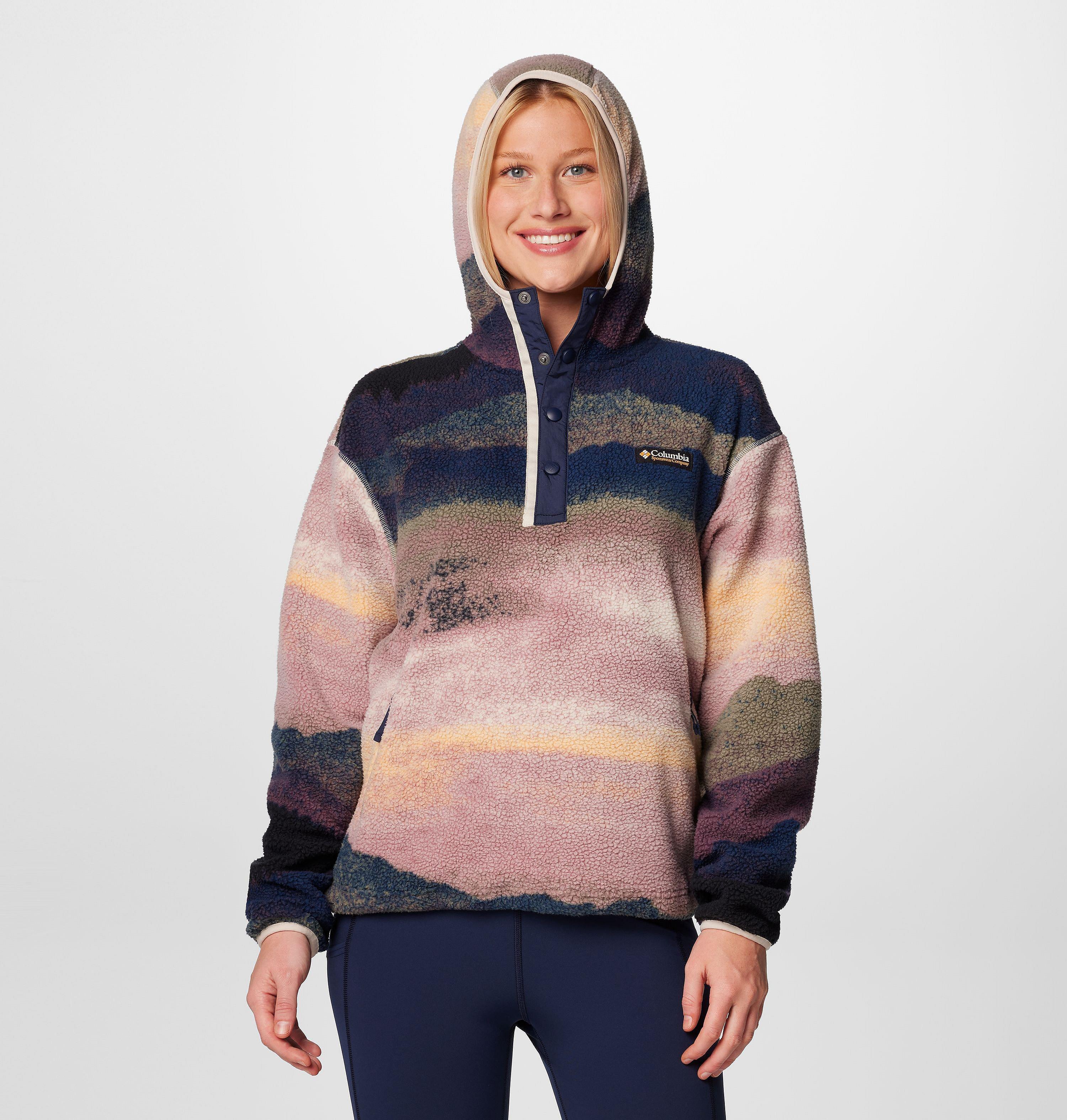 Women's Helvetia II Printed Fleece Hoodie 7