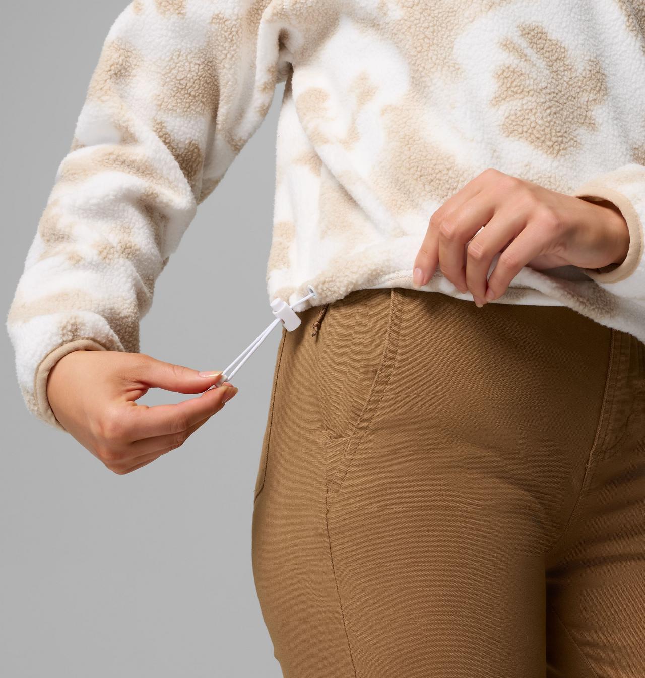 Women's Helvetia™ II Printed Cropped Half Snap Fleece Pullover | 126 | XL 6