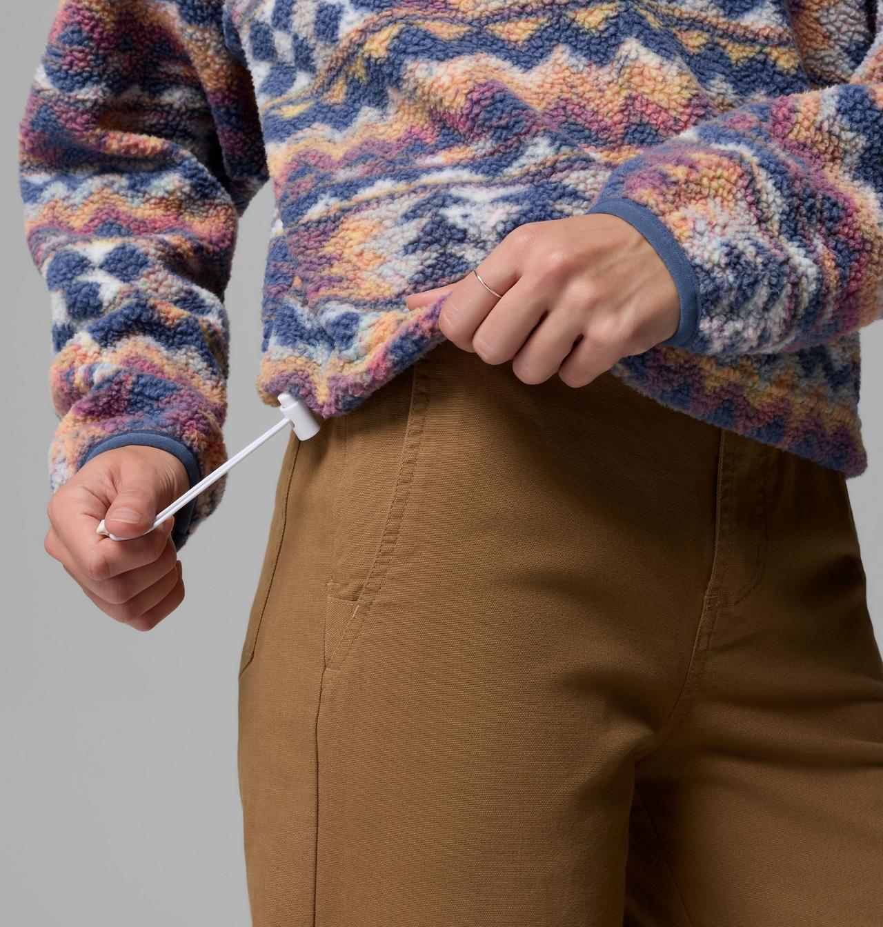 Women's Helvetia™ II Printed Cropped Half Snap Fleece Pullover | 127 | XXL 6