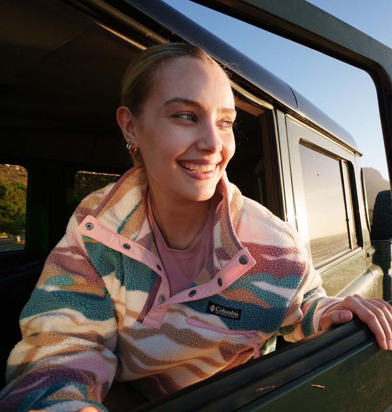 Chandail imprimé à demi-fermeture pressionnée coupe courte Helvetia™ II pour femmes 9