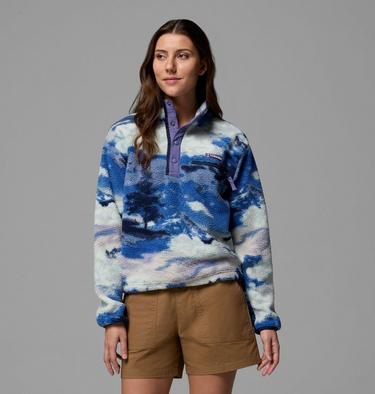 Helvetia II Printed Cropped Half Snap, Color: Nocturnal, Dreaming, image 27