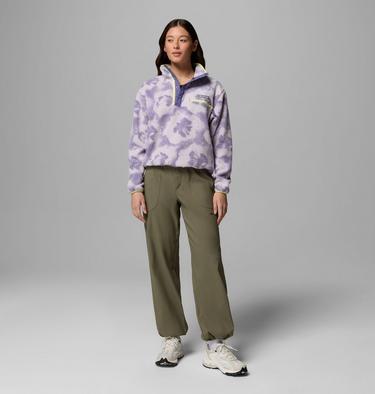 Helvetia II Printed Cropped Half Snap, Color: Stormwatch, Sprayflower, image 24