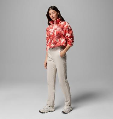 Helvetia II Printed Cropped Half Snap, Color: Poppy Red, Sunscape, image 20