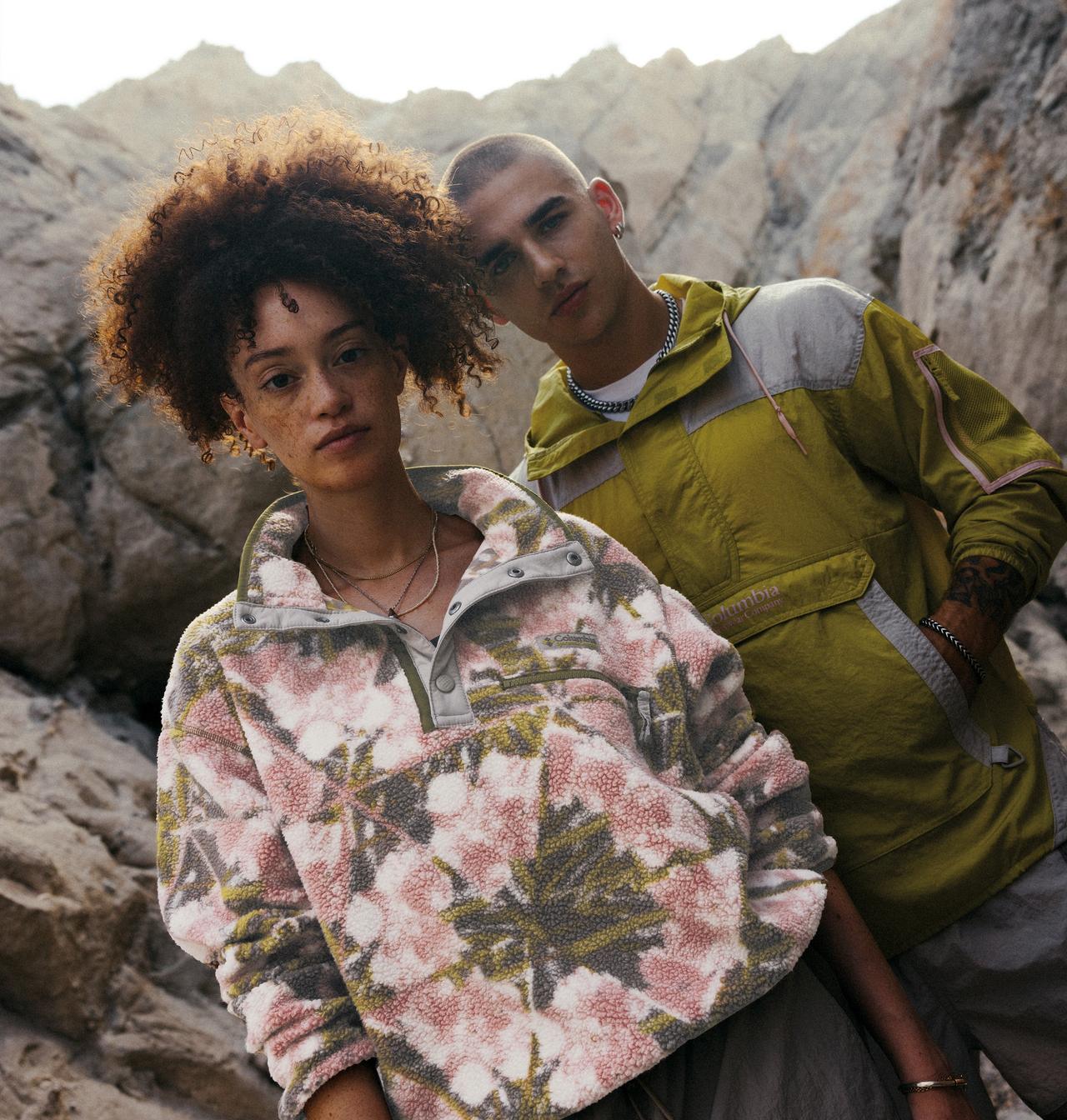 Women's Helvetia™ II Printed Cropped Half Snap Fleece Pullover 9