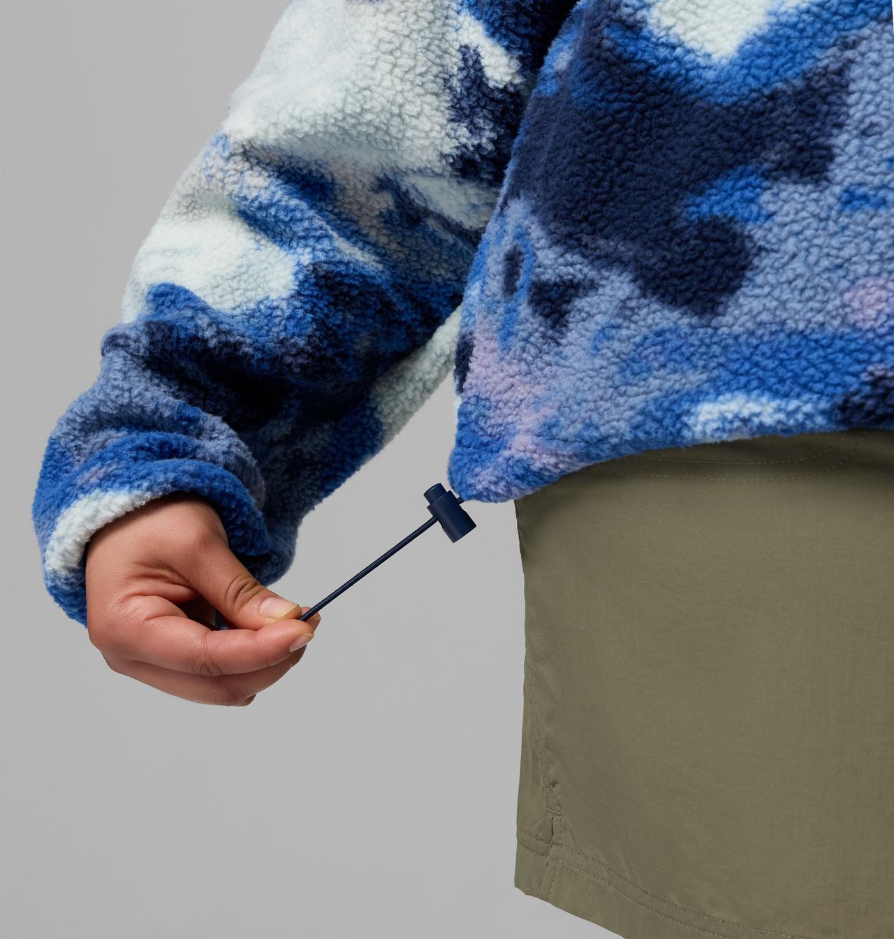 Women's Helvetia™ II Printed Cropped Half Snap Fleece Pullover | 466 | 2X 6